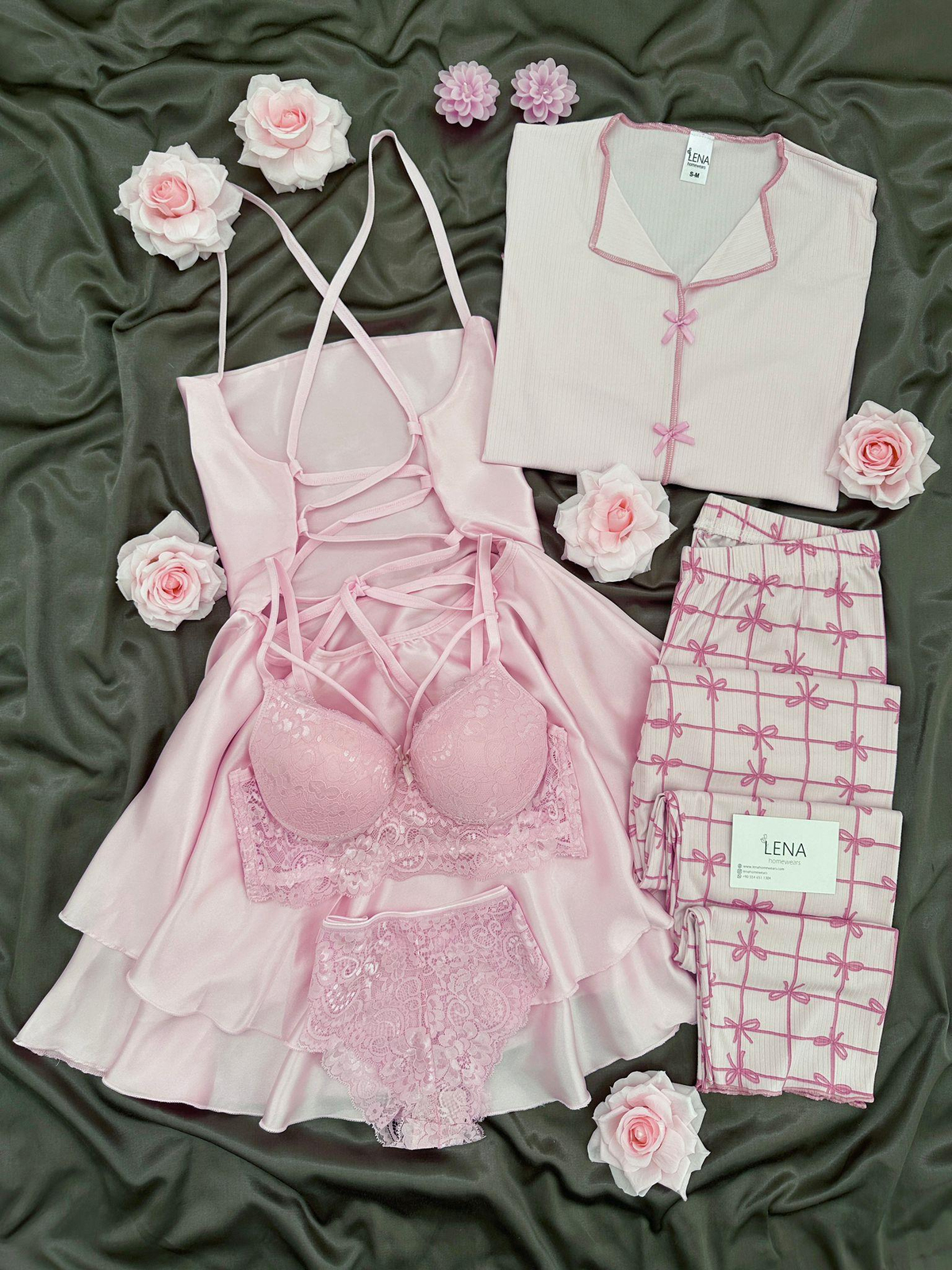 Pembe Aşk 5'li Özel Set 