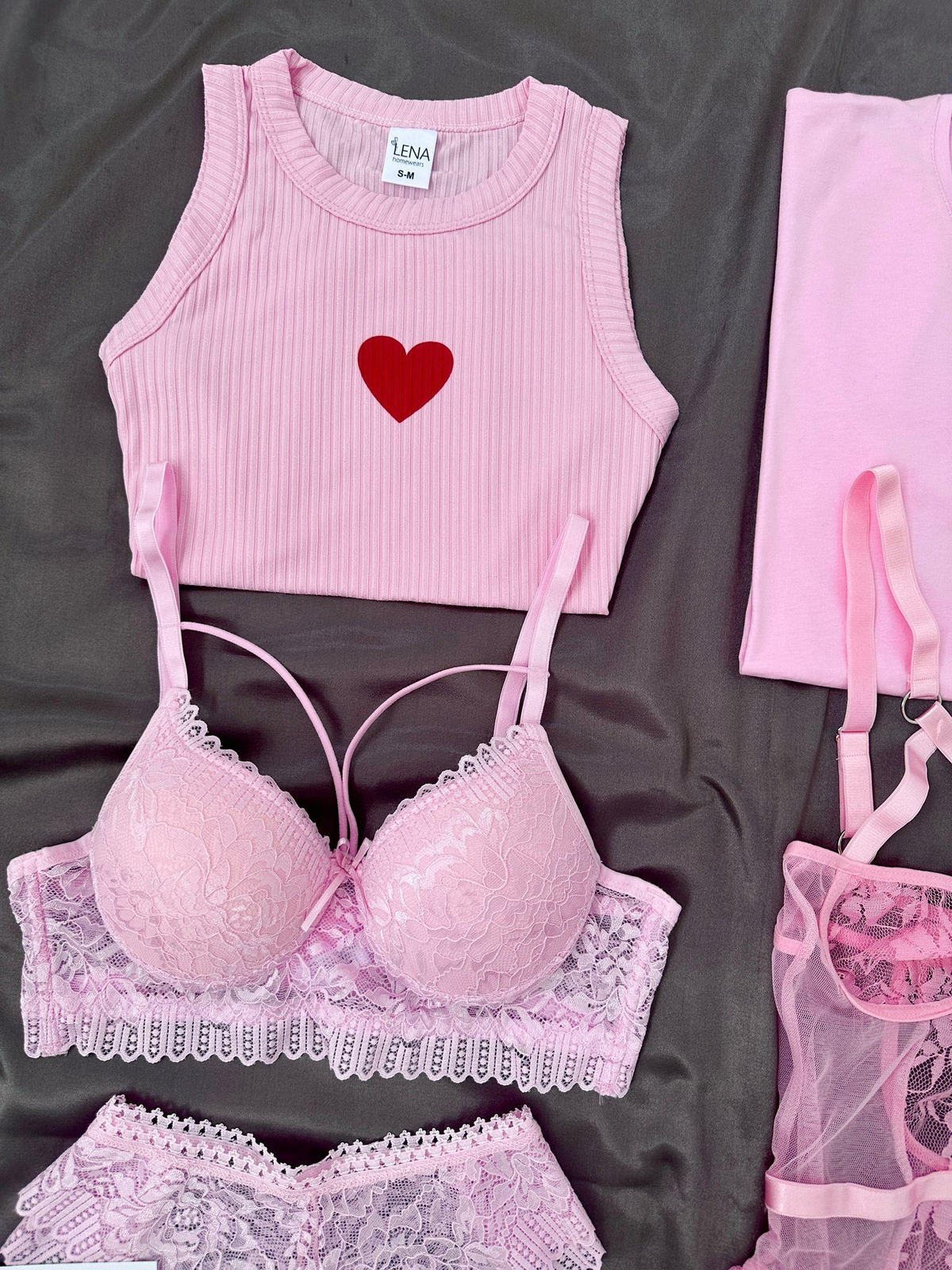 Pembe Miary 7’lı Set 