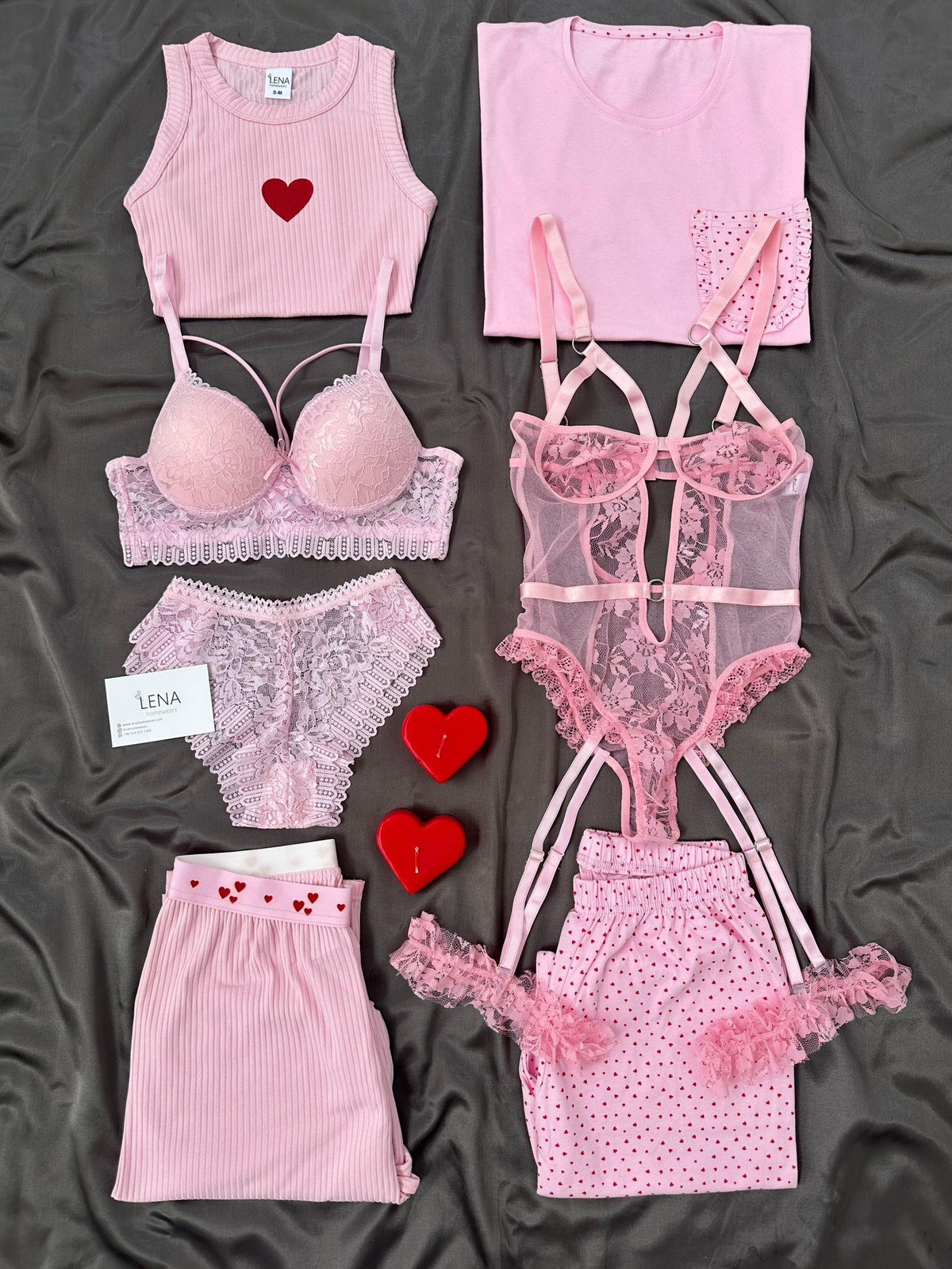 Pembe Miary 7’lı Set 