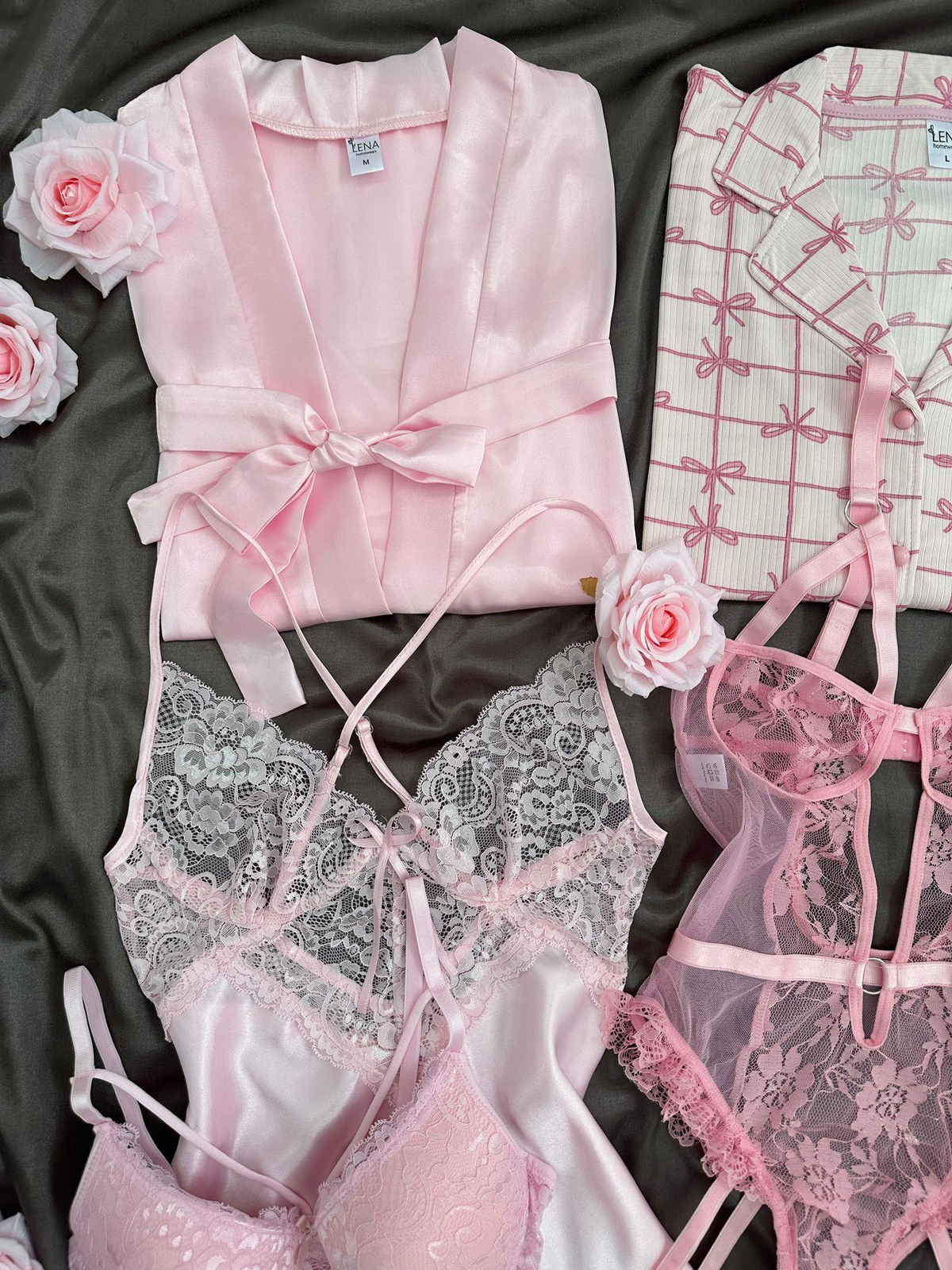 Pembe Pandora 7'li Çeyiz Seti