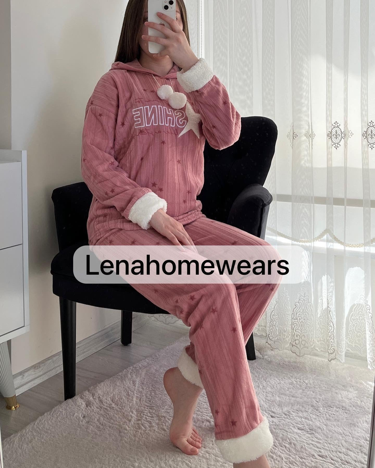 Ponpon🎀pijama takımı