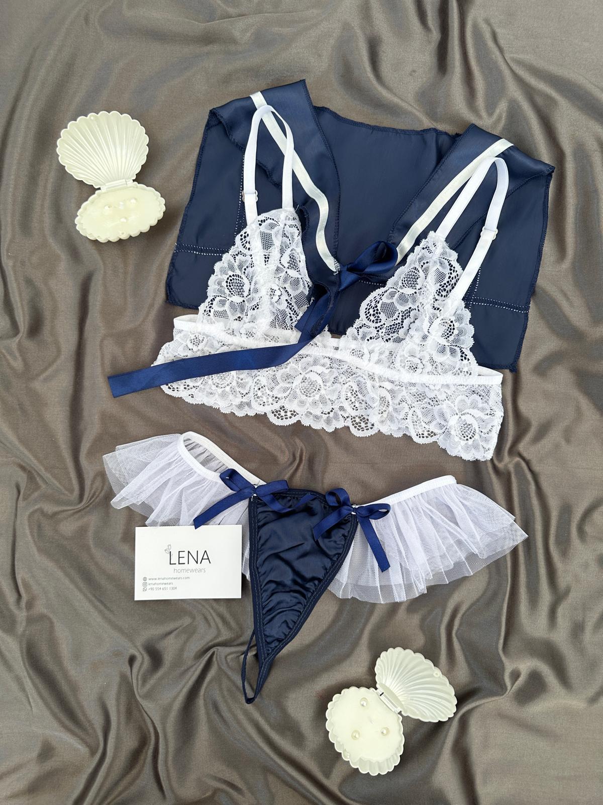 Sealife Gemici Üçlü  Jartiyer Takım