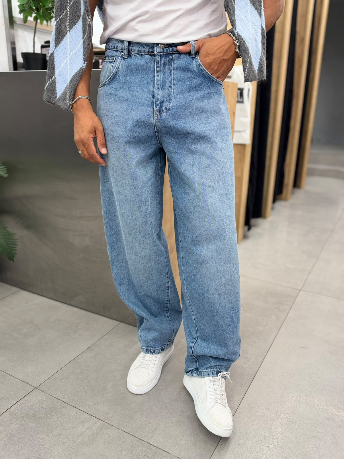 Catch Baggy Jeans Açık Mavi