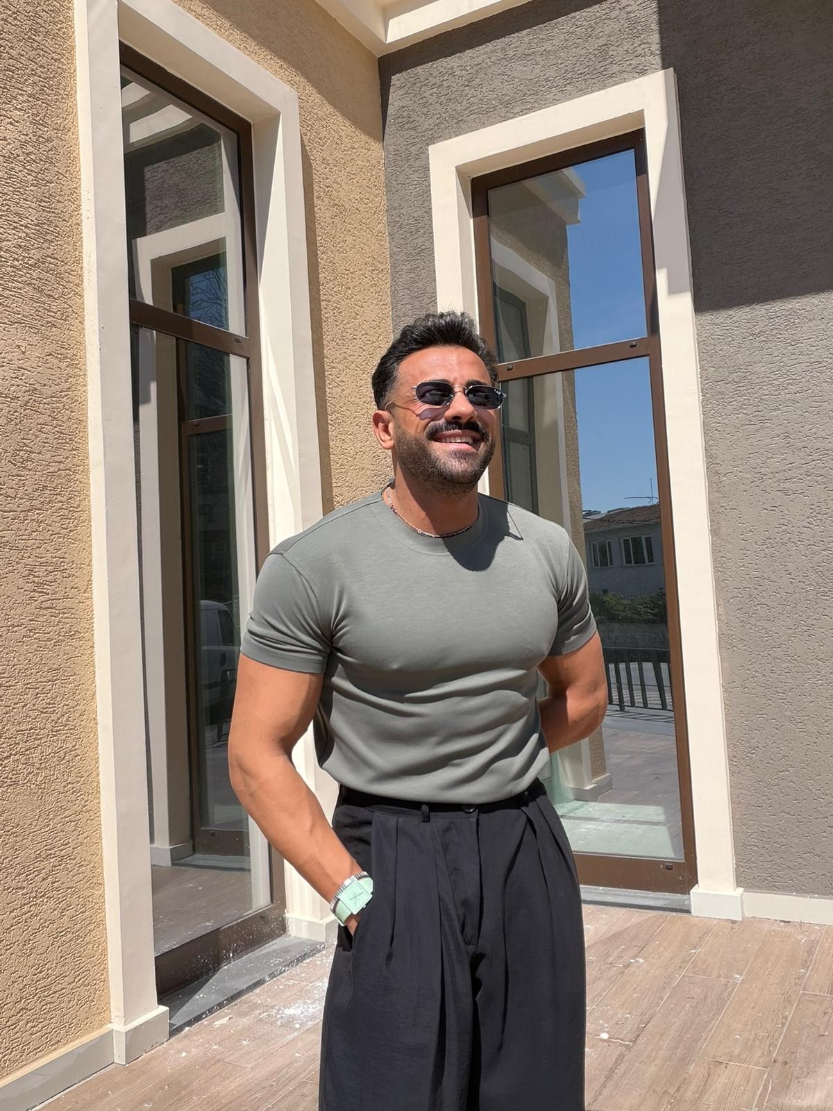 Ferel Modal Tshirt Yeşil