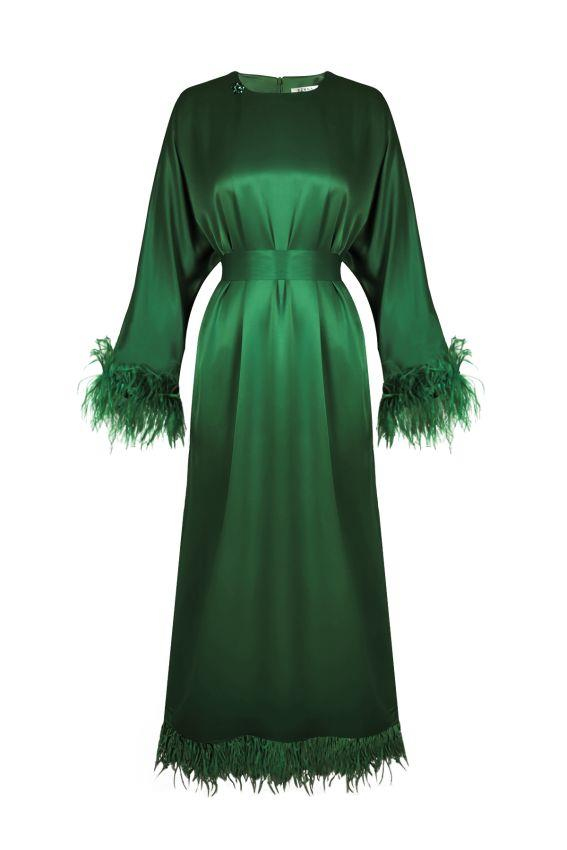 Lilibeth Elbise Emerald