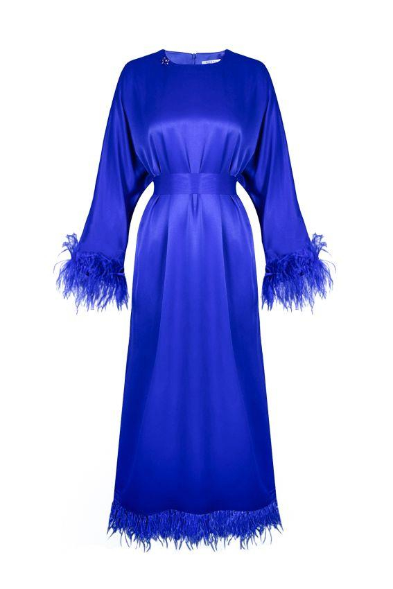 Lilibeth Elbise Imperıal Blue