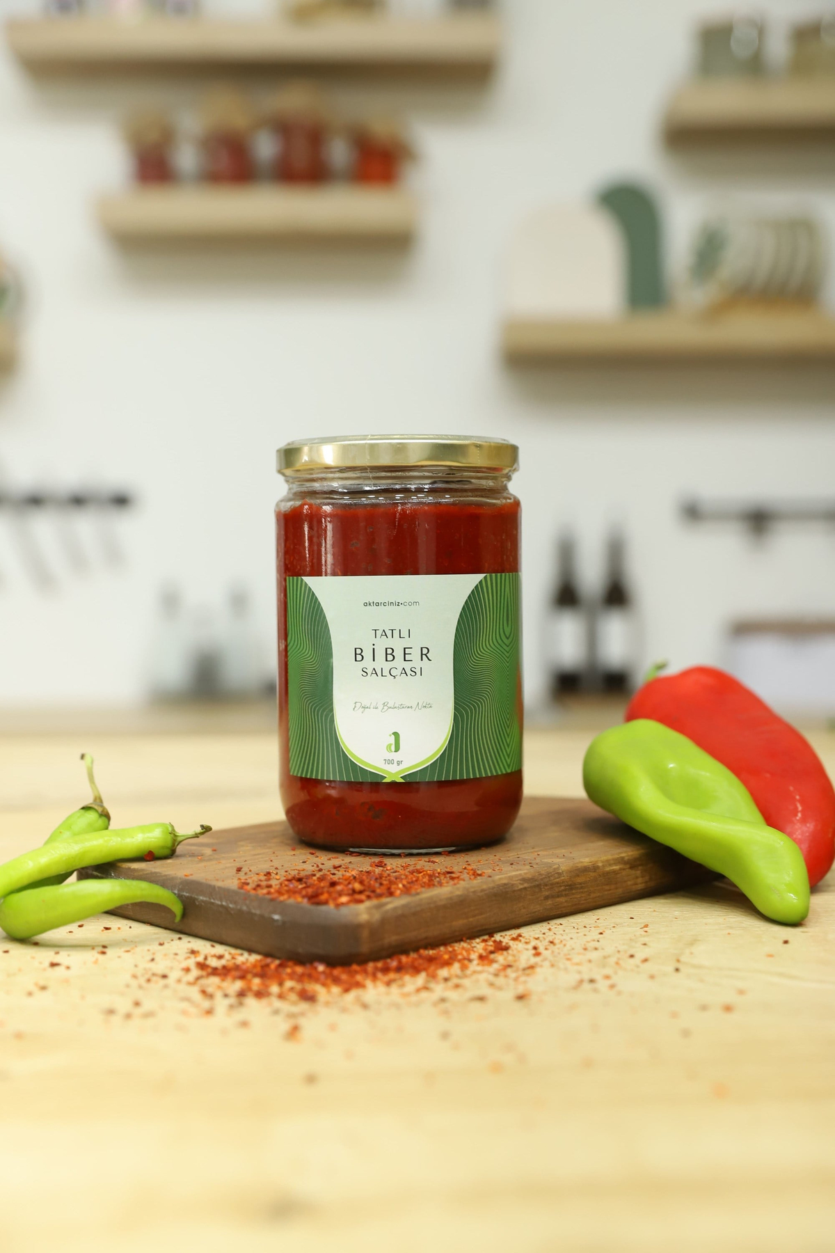 Aktarcınız Tatlı Biber Salçası 700gr