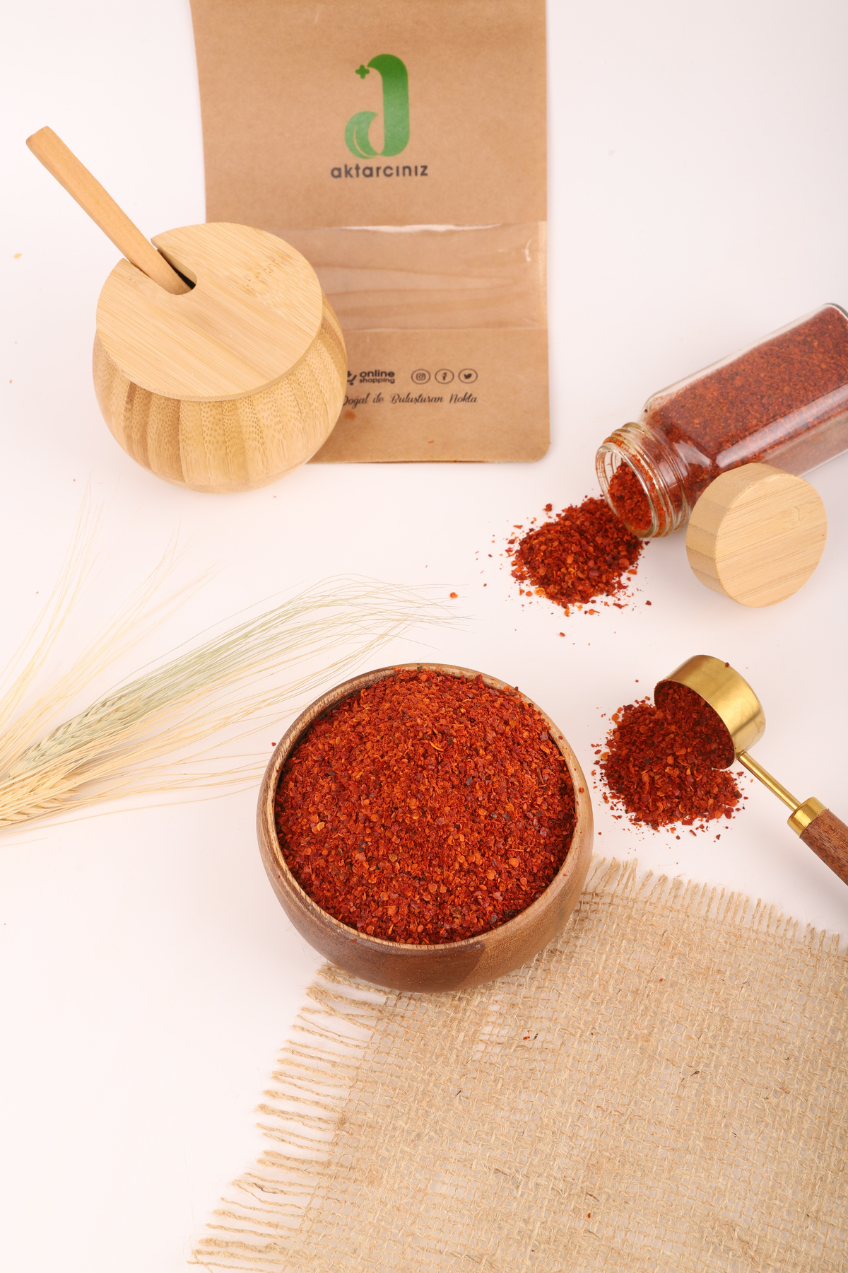 Pul Biber Zehir Acı Cayenne Papper 500 gr