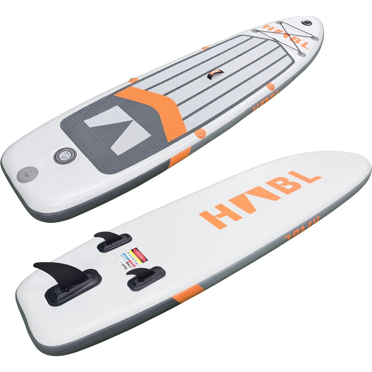 Habl Şişme Deniz Sup Board - Paddle Board – 320 x 81 x 15 Gri