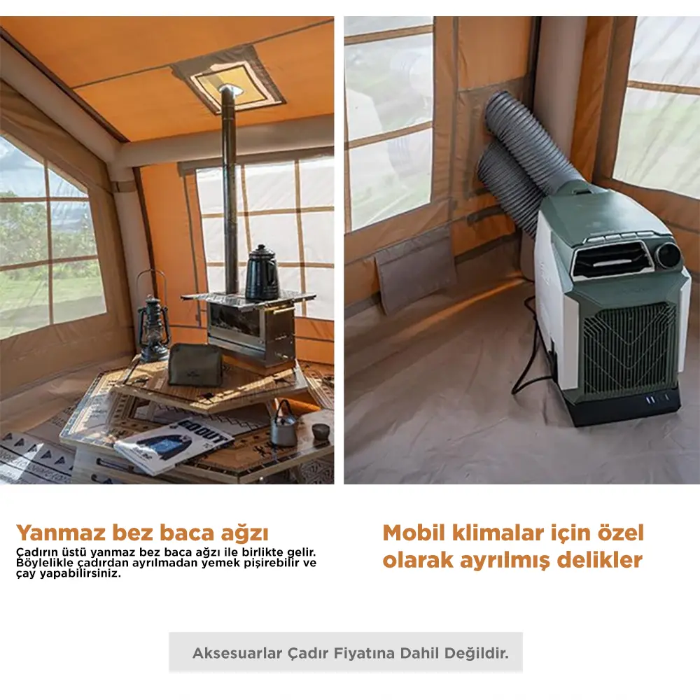 Habl Şişme Kamp Çadırı – 13.2 M2