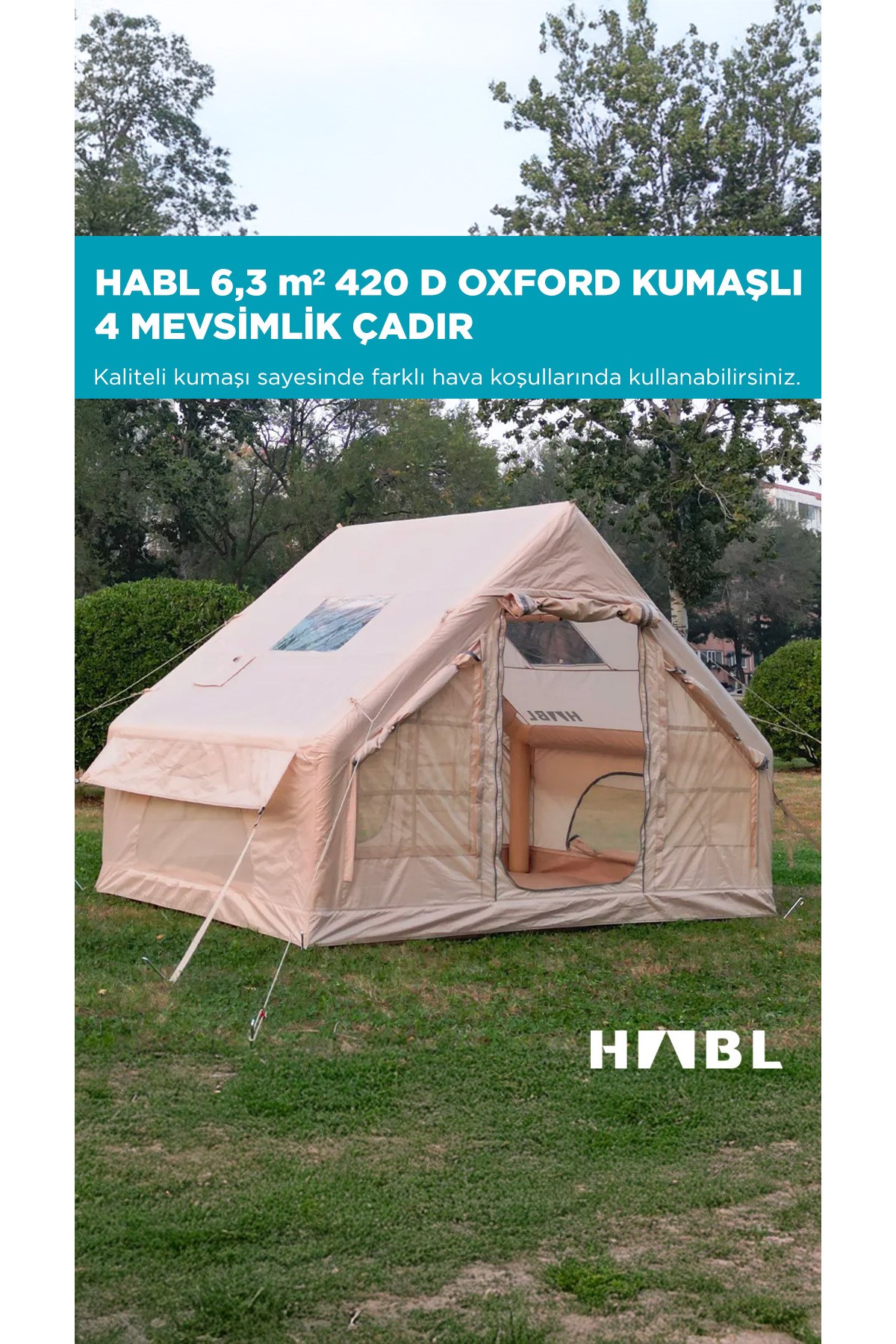 Habl Şişme Kamp Çadırı – 6.3 M2