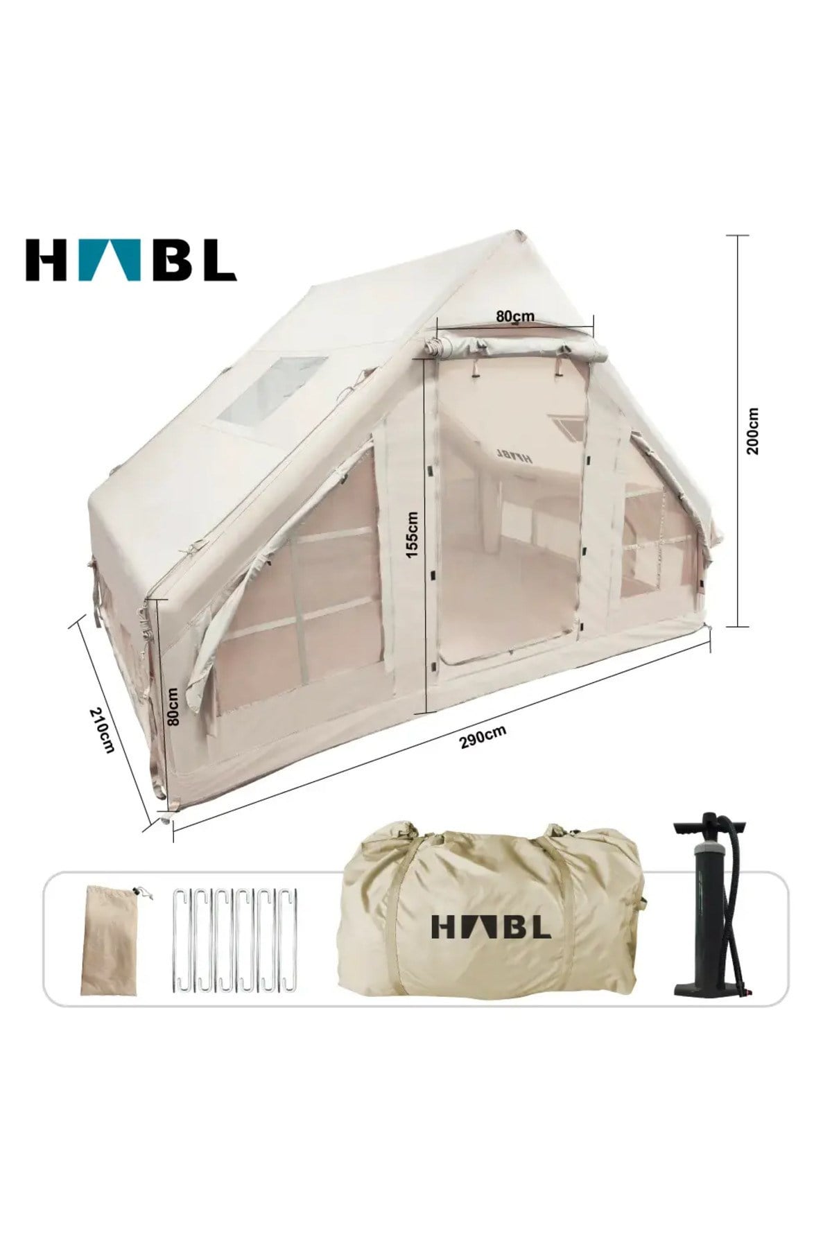 Habl Şişme Kamp Çadırı – 6.3 M2