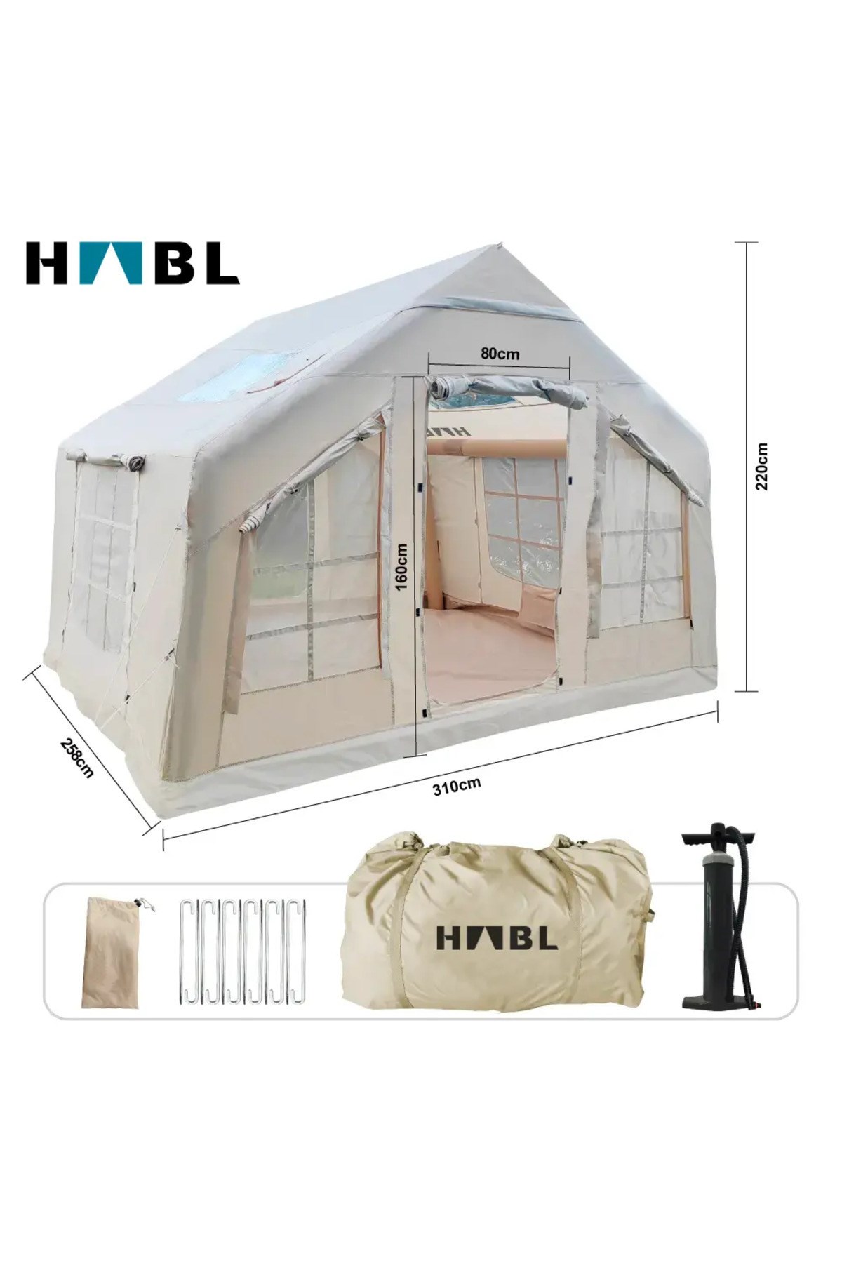 Habl Şişme Kamp Çadırı - 8 M2