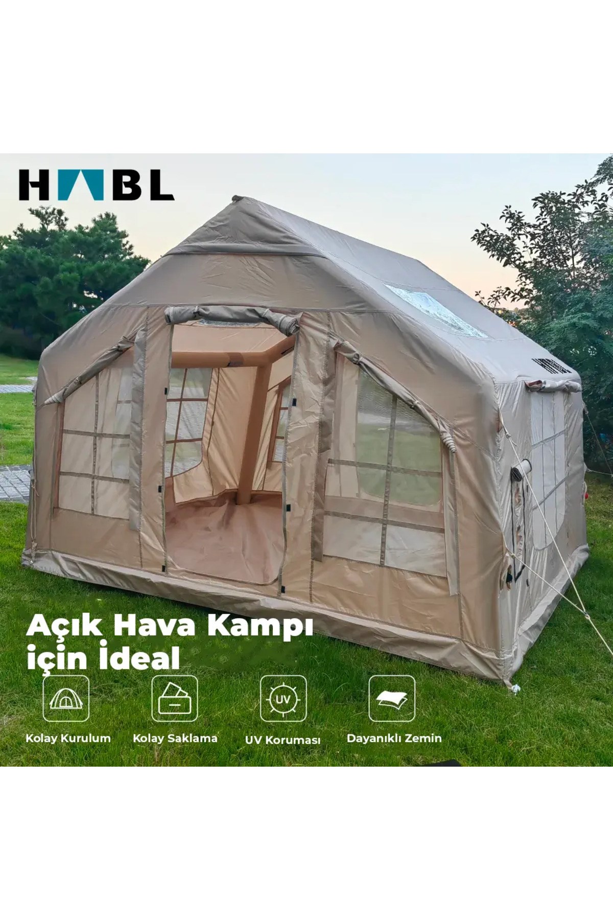 Habl Şişme Kamp Çadırı - 8 M2