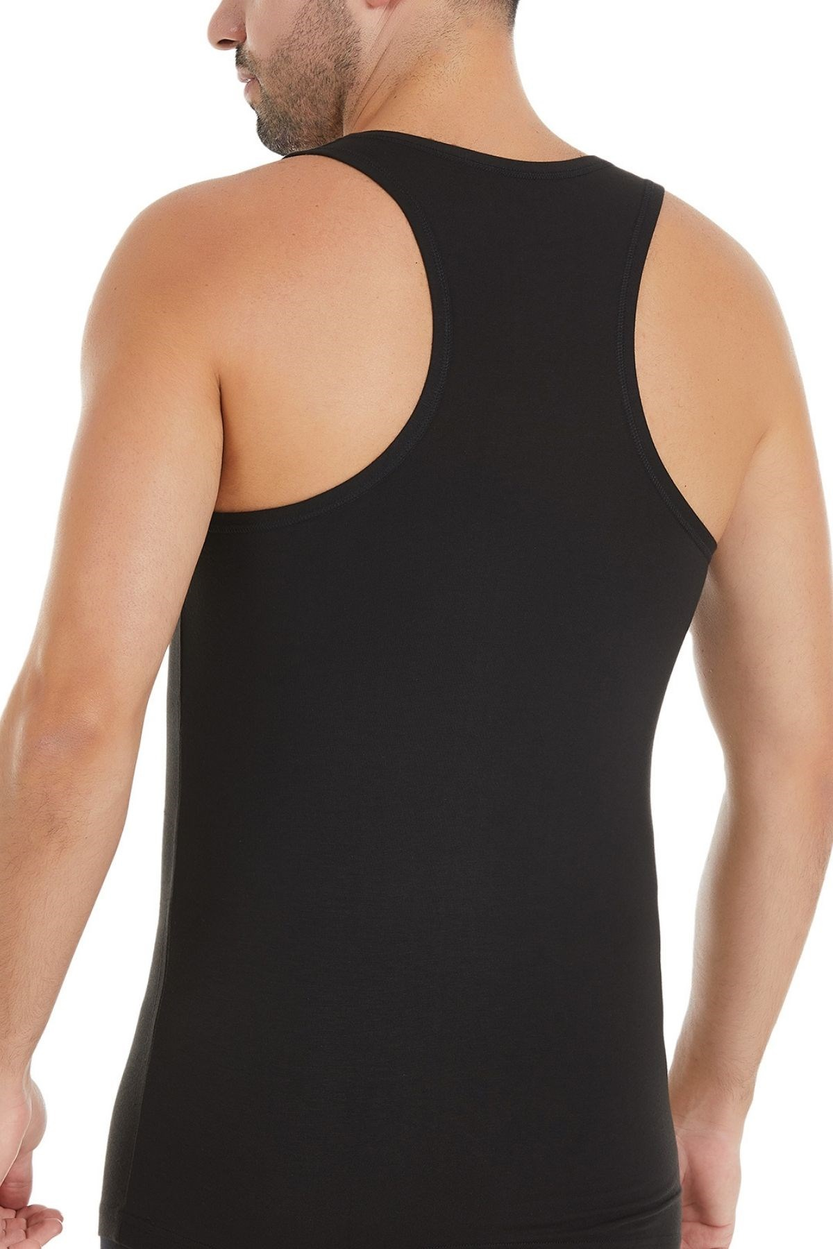 Bambu Erkek Sporcu Atlet Siyah 3lü Paket