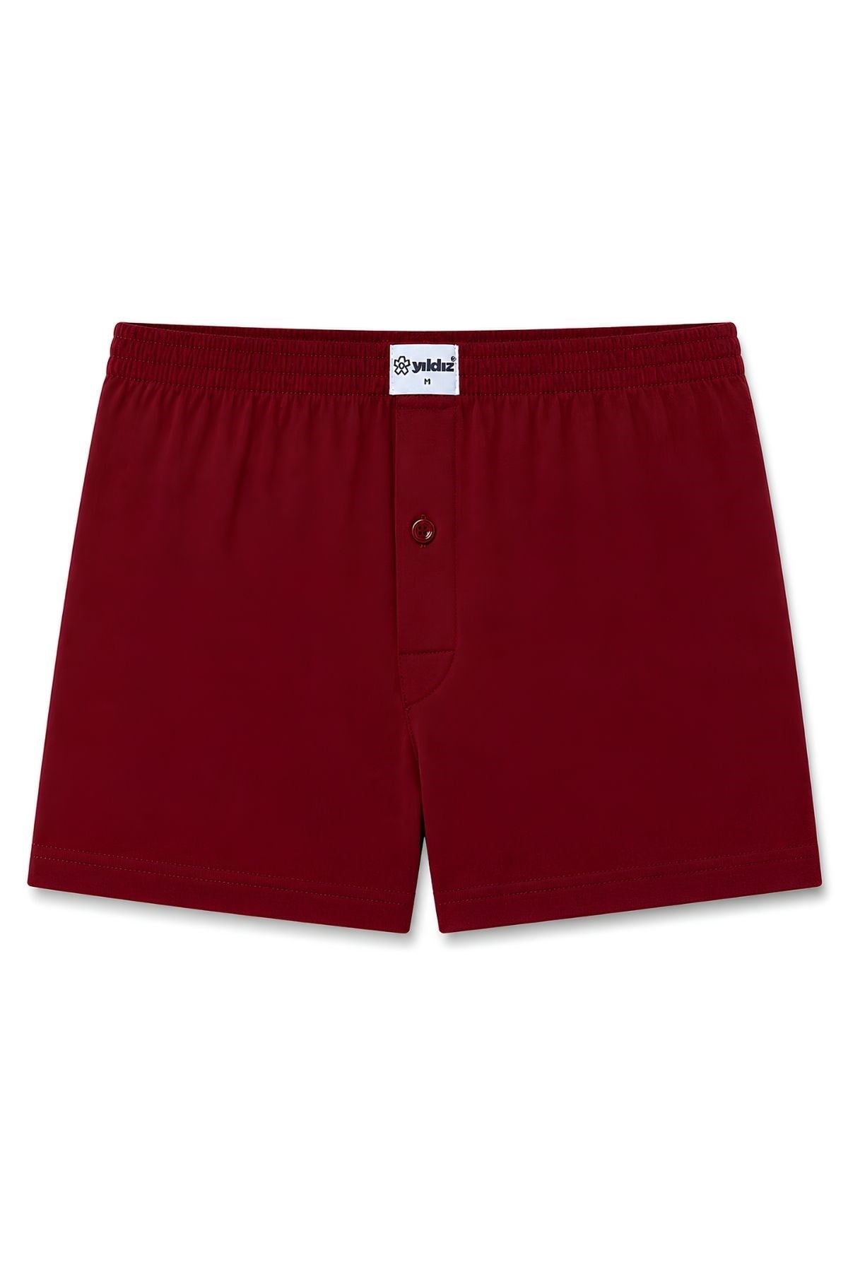 Havlu Bel Erkek Boxer Bordo %100 Pamuk 3lü Paket