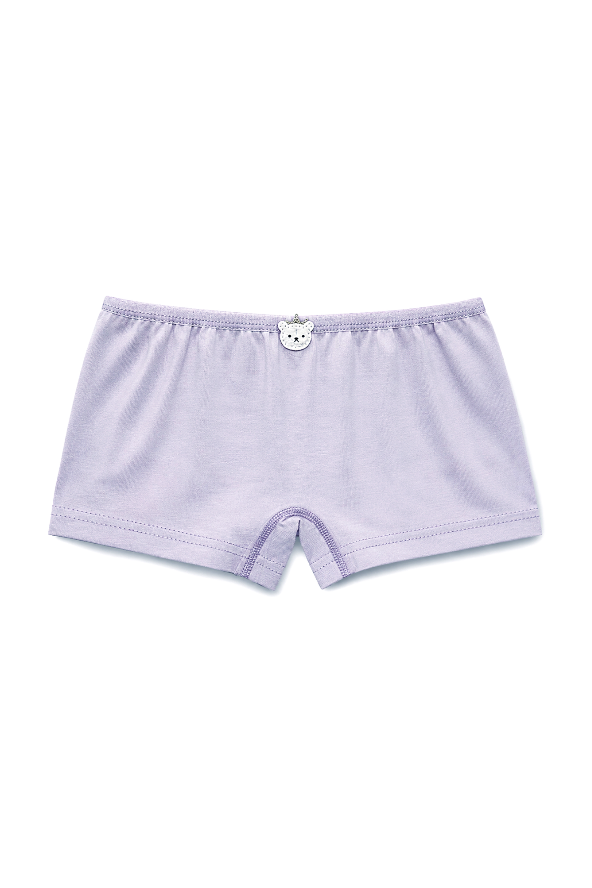 Likralı Kız Çocuk Boxer Karışık Desenli 3lü Paket