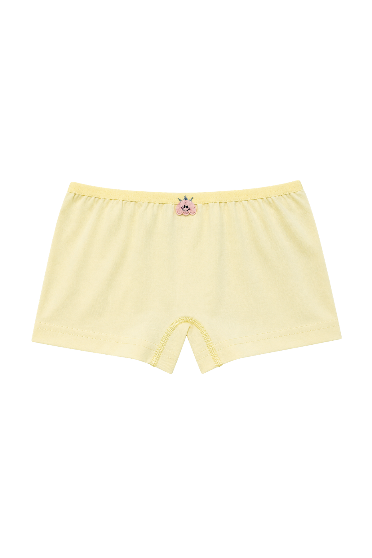 Likralı Kız Çocuk Boxer Karışık Desenli 3lü Paket