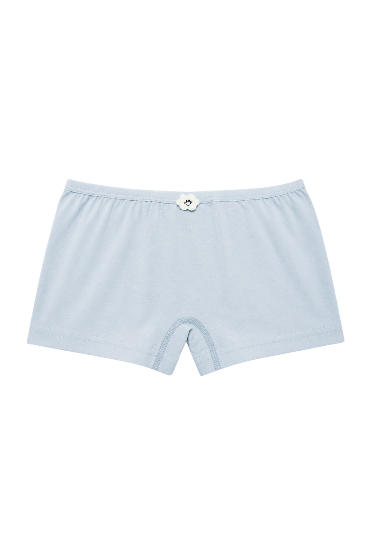 Likralı Kız Çocuk Boxer Karışık Desenli 3lü Paket