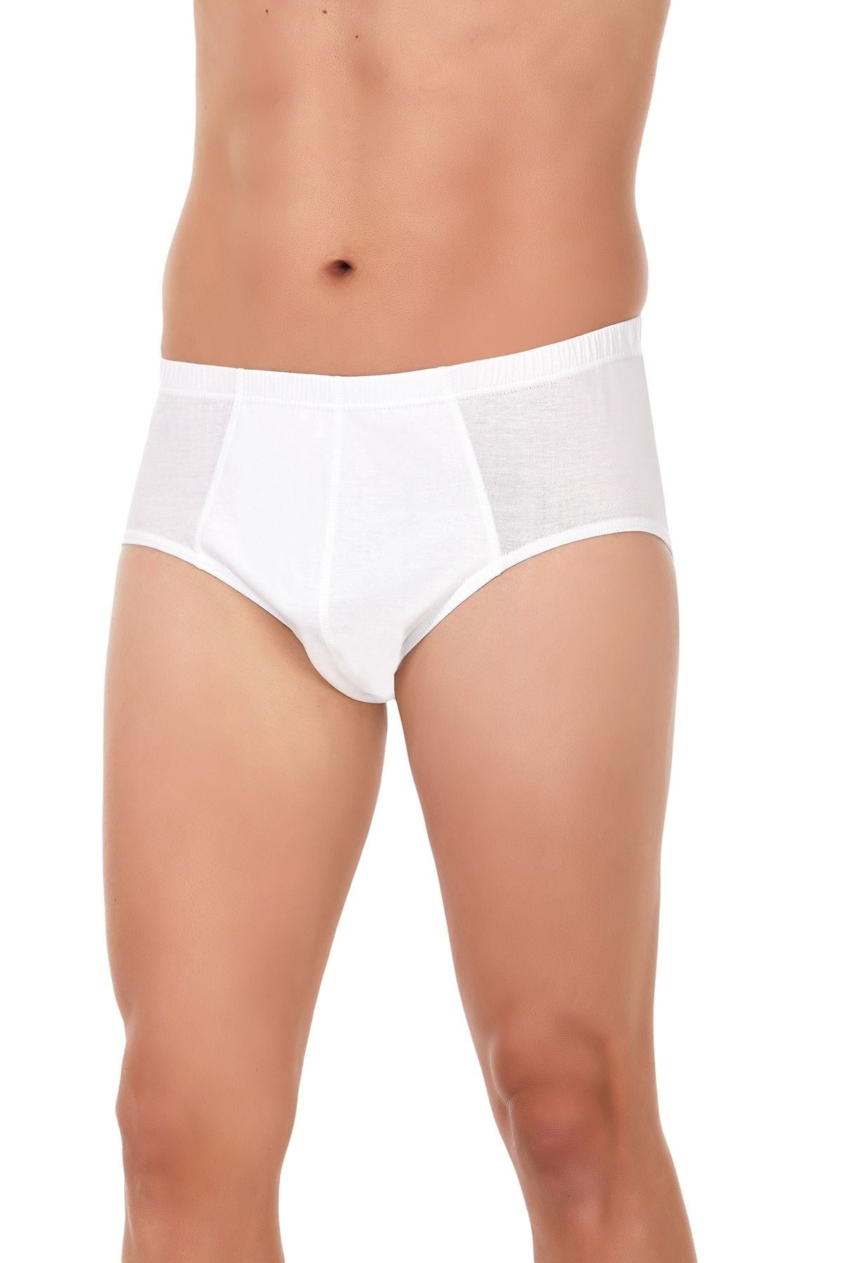 Süper İnce Erkek Slip Beyaz 3lü Paket