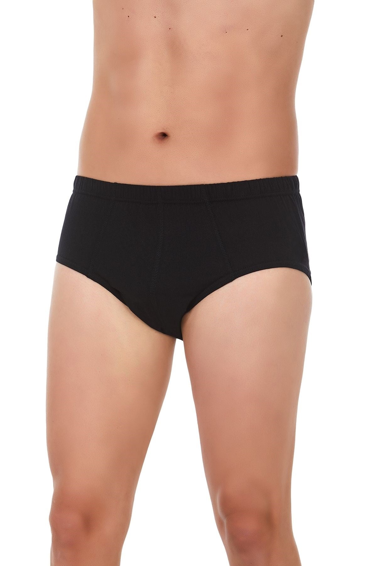 Süper İnce Erkek Slip Siyah 3'lü Paket