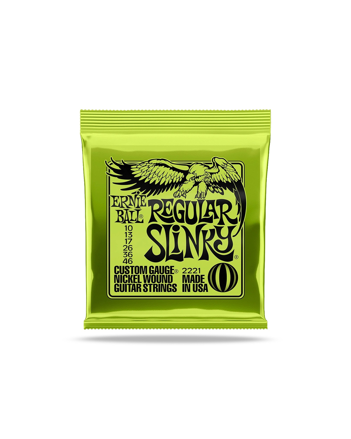 Ernie Ball 2221 Regular Slinky Nickel Elektro Gitar Teli (10-46)