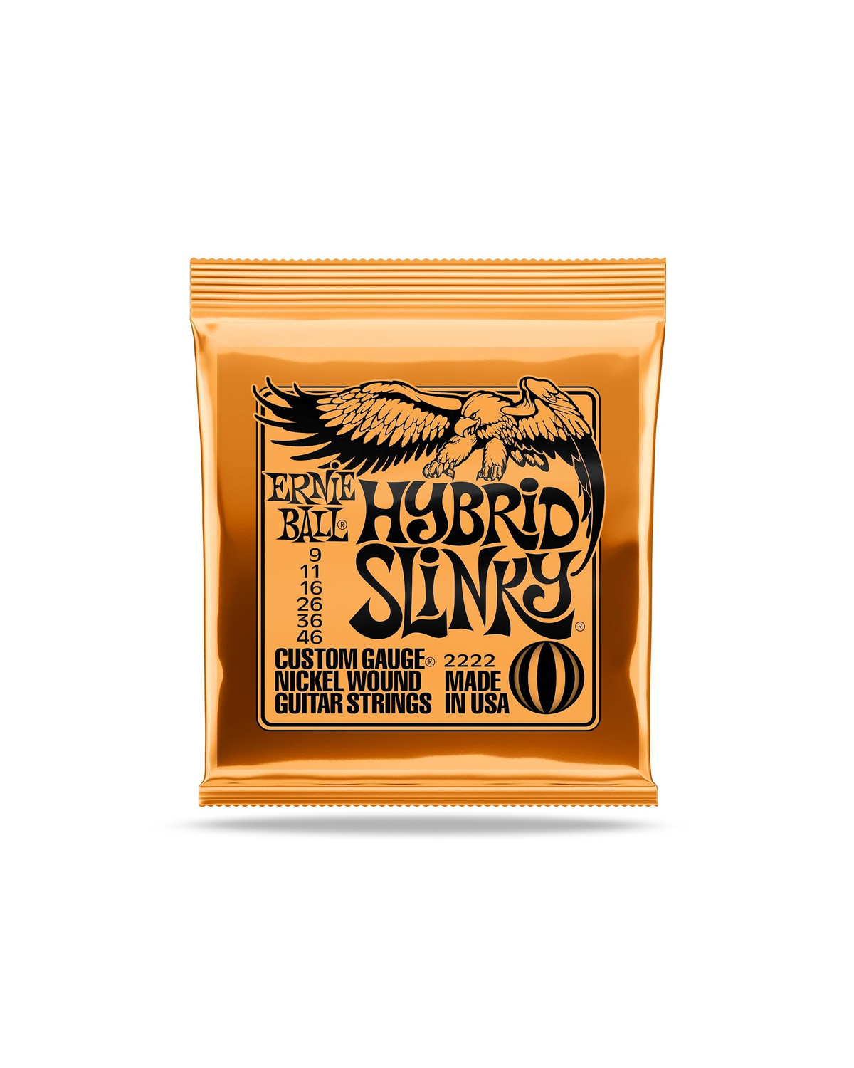 Ernie Ball 2222 Hybrid Slinky Nickel Elektro Gitar Teli (9-46)