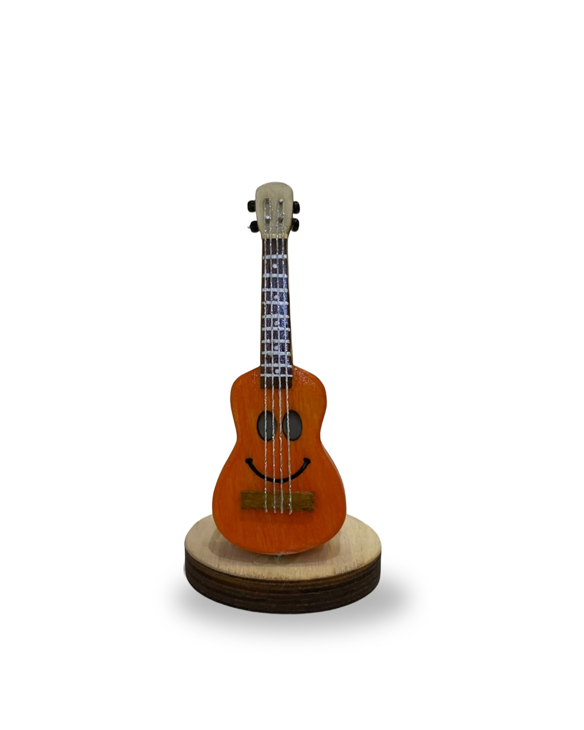 İstanbul Müzik Mini Klasik Gitar Kırmızı 9 cm Biblo