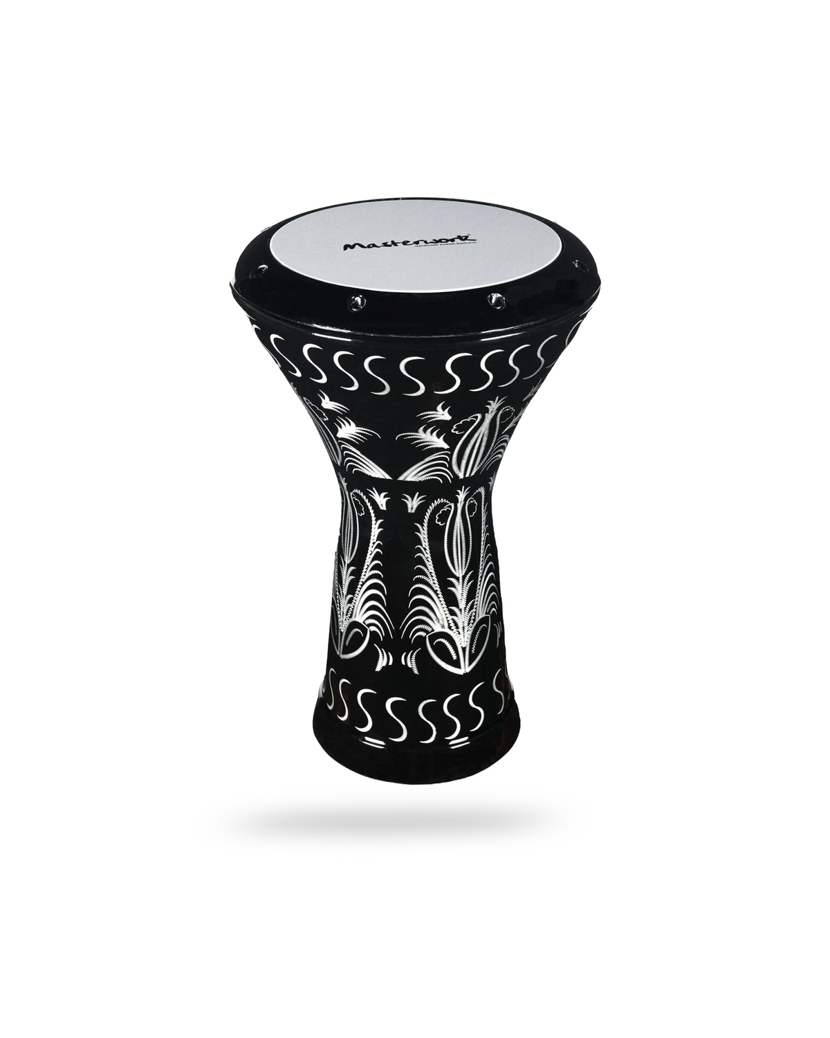 Masterwork Erzincan İşlemeli Döküm Darbuka | Profesyonel Üst Kalite | Alyan Hediyeli | Kılıflı Set