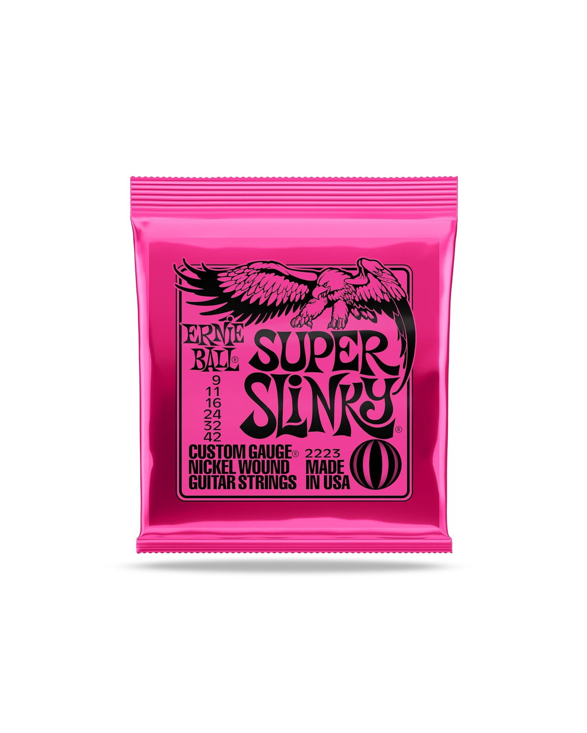 Ernie Ball 2223 Super Slinky Nickel Elektro Gitar Teli (9-42)