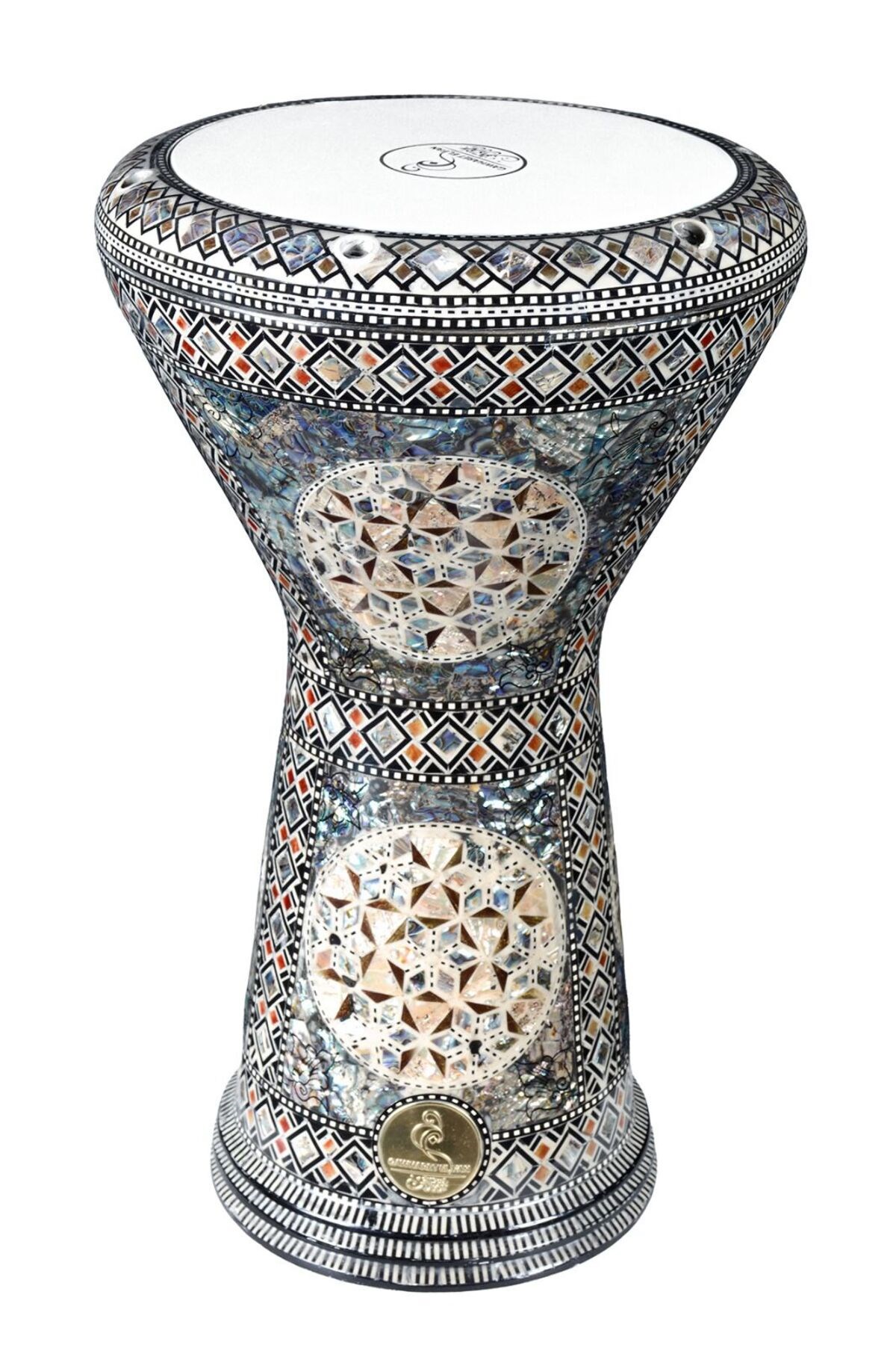 Gawharet El Fan Profesyonel Yeşil Sedefli Mısır Darbuka Orijinal Soft Case (Kılıf) – Alyan Hediyeli