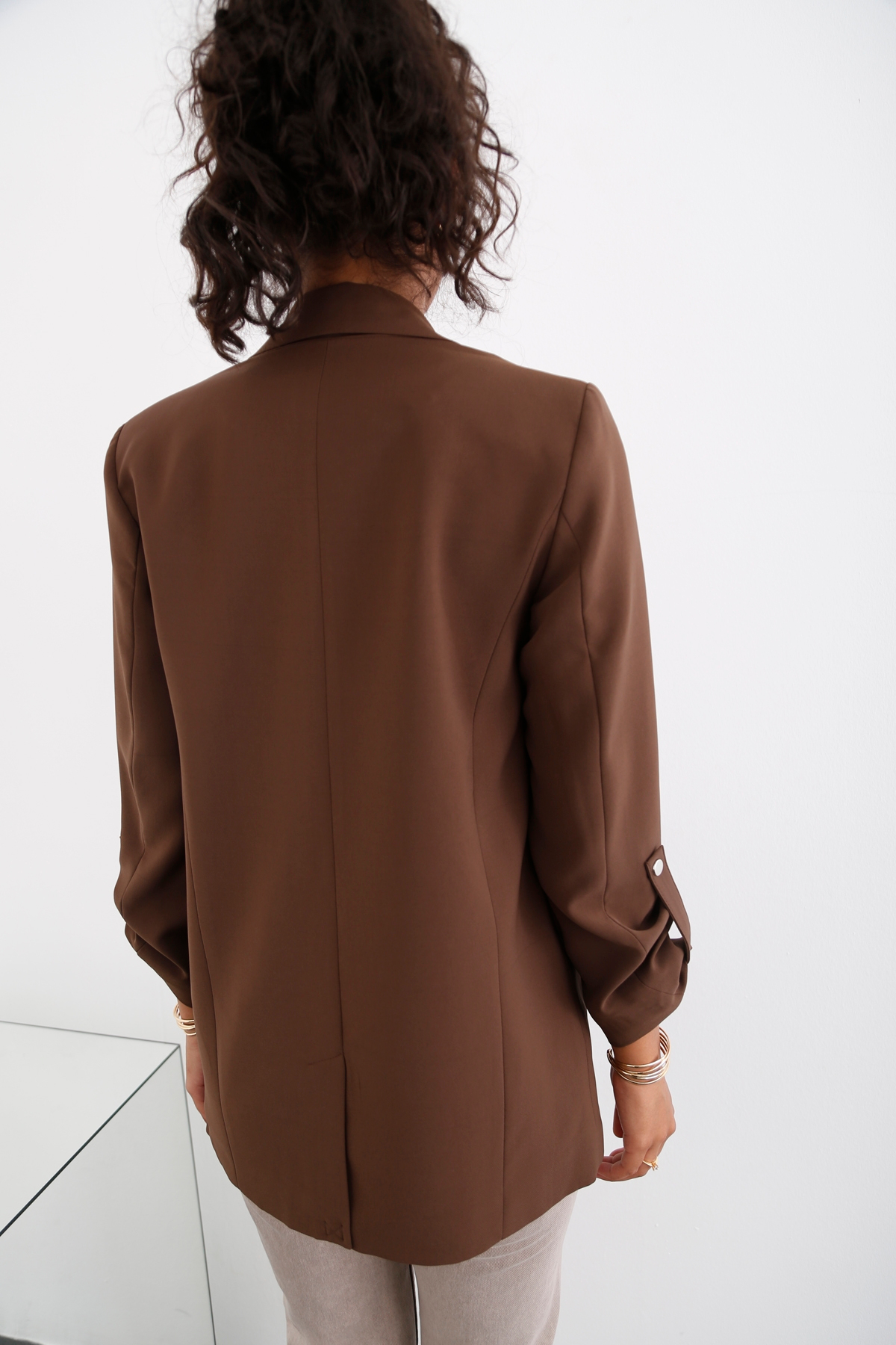 Acı Kahve Blazer Ceket 