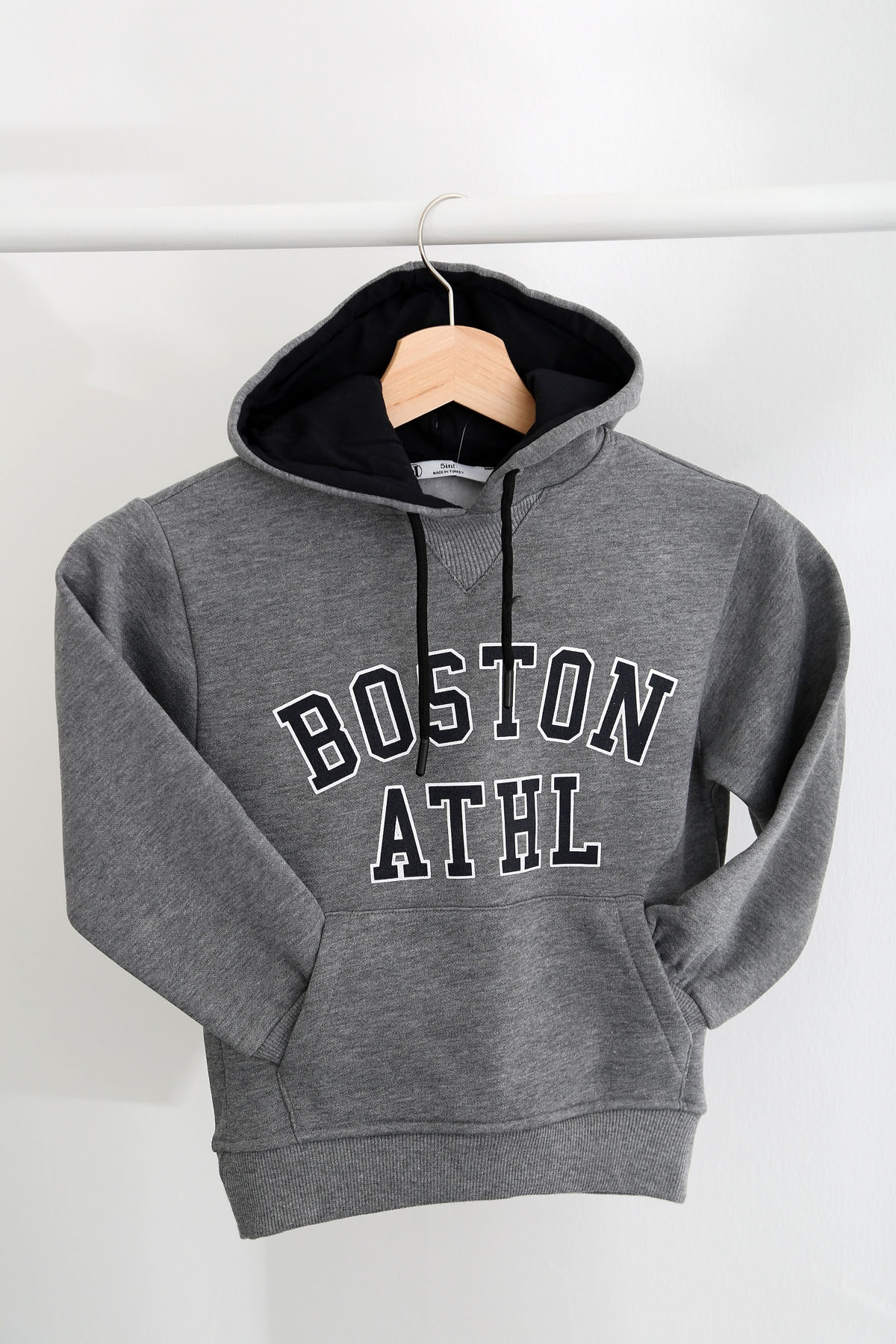 Antrasit Boston Çocuk Sweatshirt 
