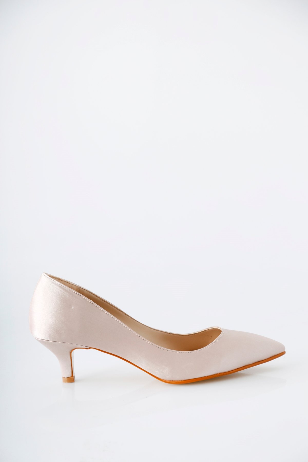Bej 5 cm Topuklu Stiletto 891080