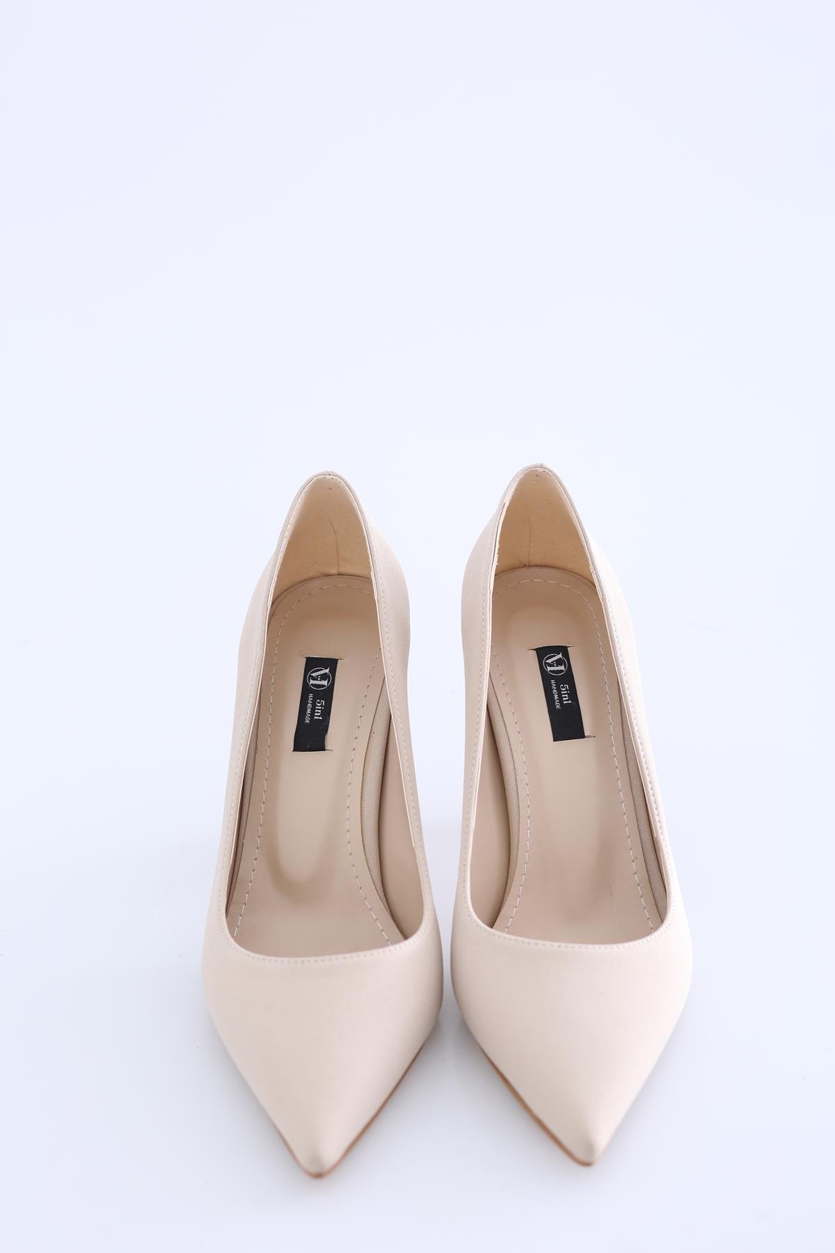Bej 9 Cm Stiletto 
