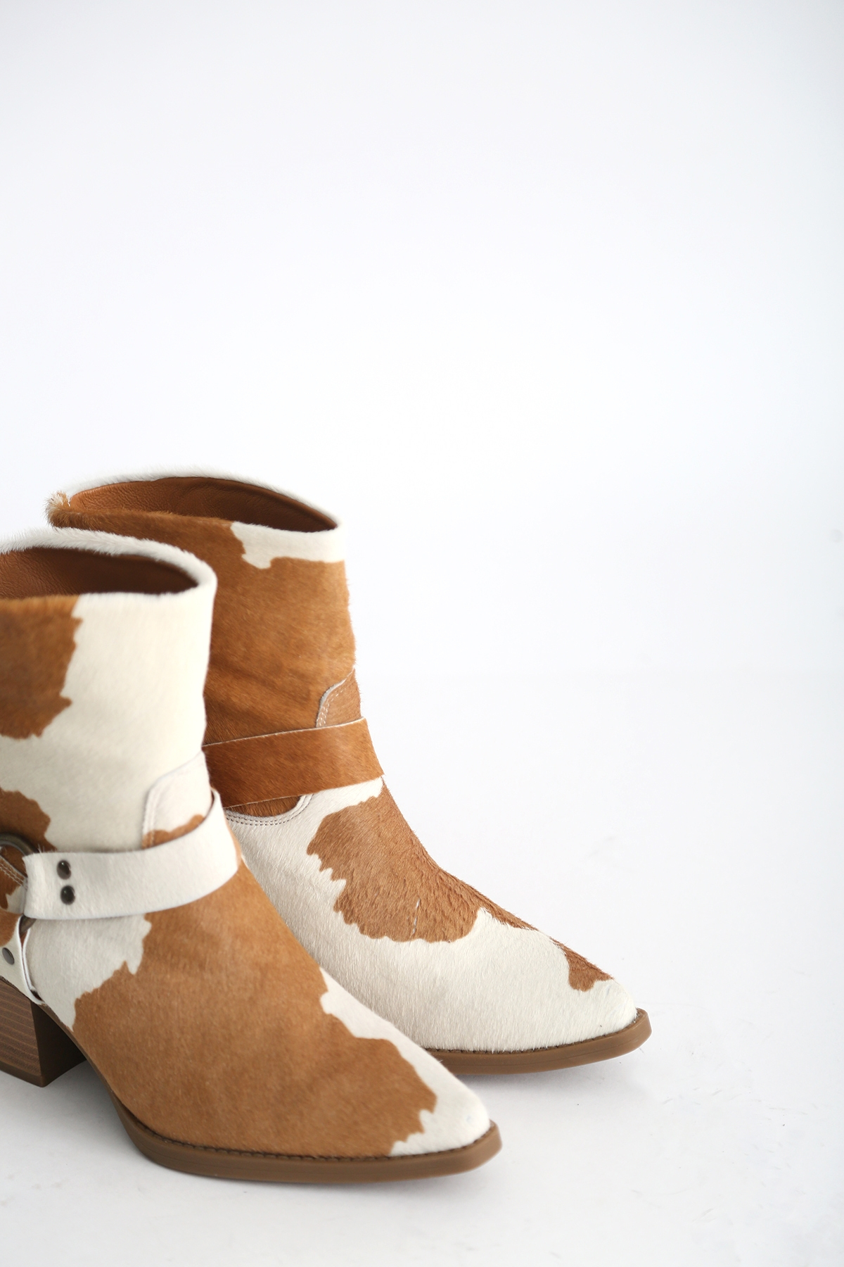 Bej Limited Edition Kemerli Western Bot 