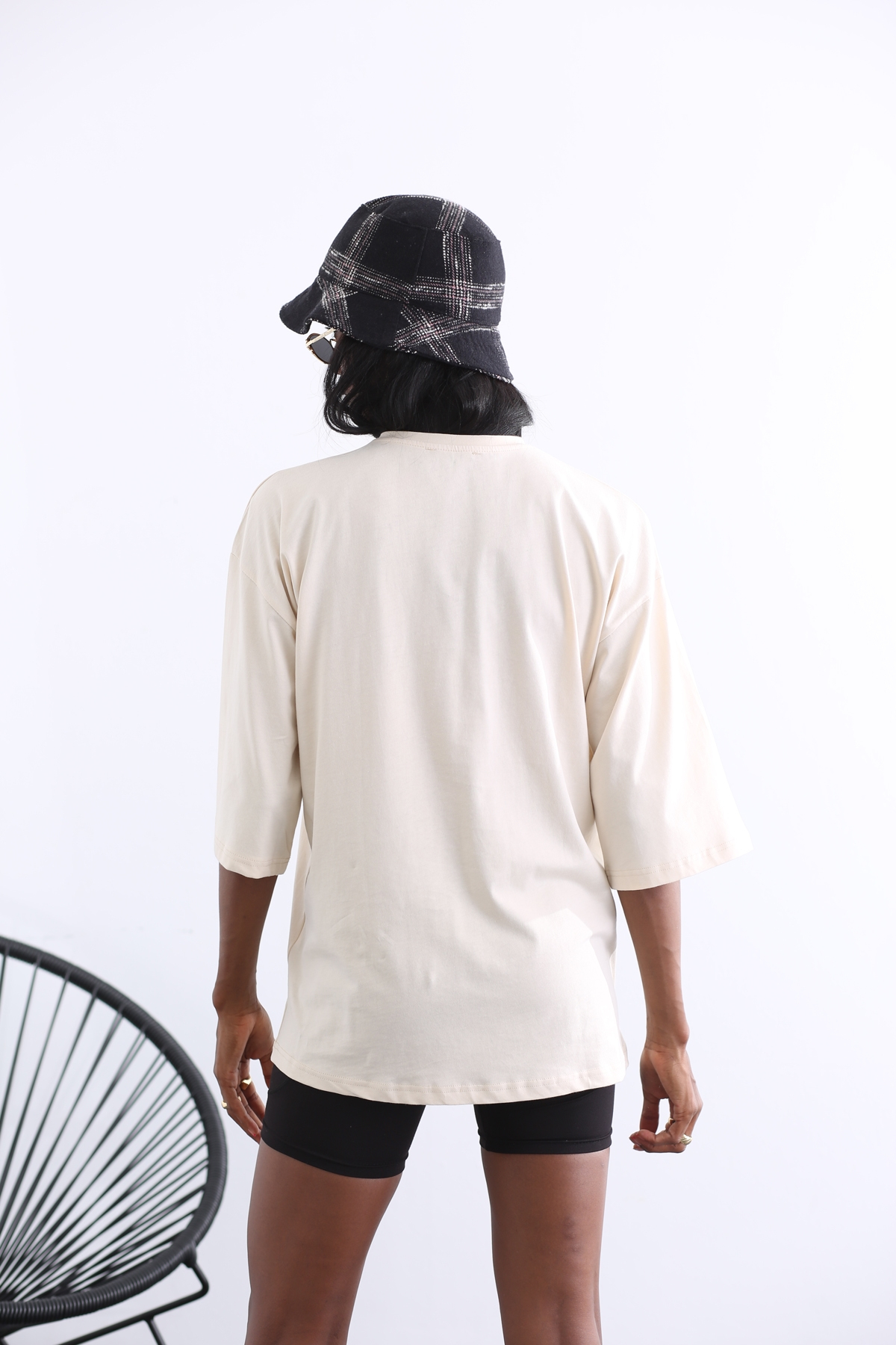 Bej Oversize Tshirt 18740