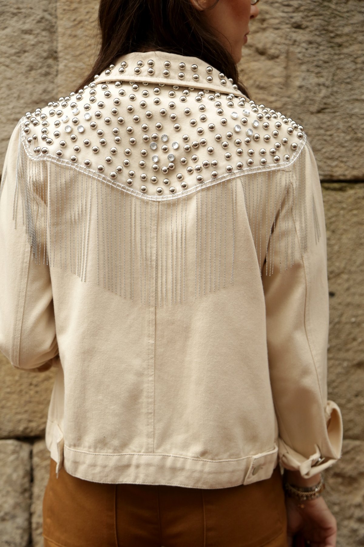 Bej Troklu Ceket D89358