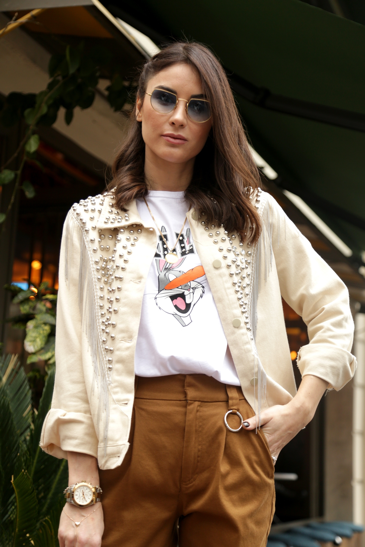 Bej Troklu Ceket D89358