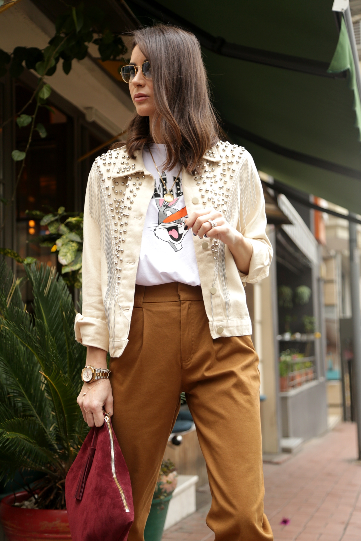 Bej Troklu Ceket D89358