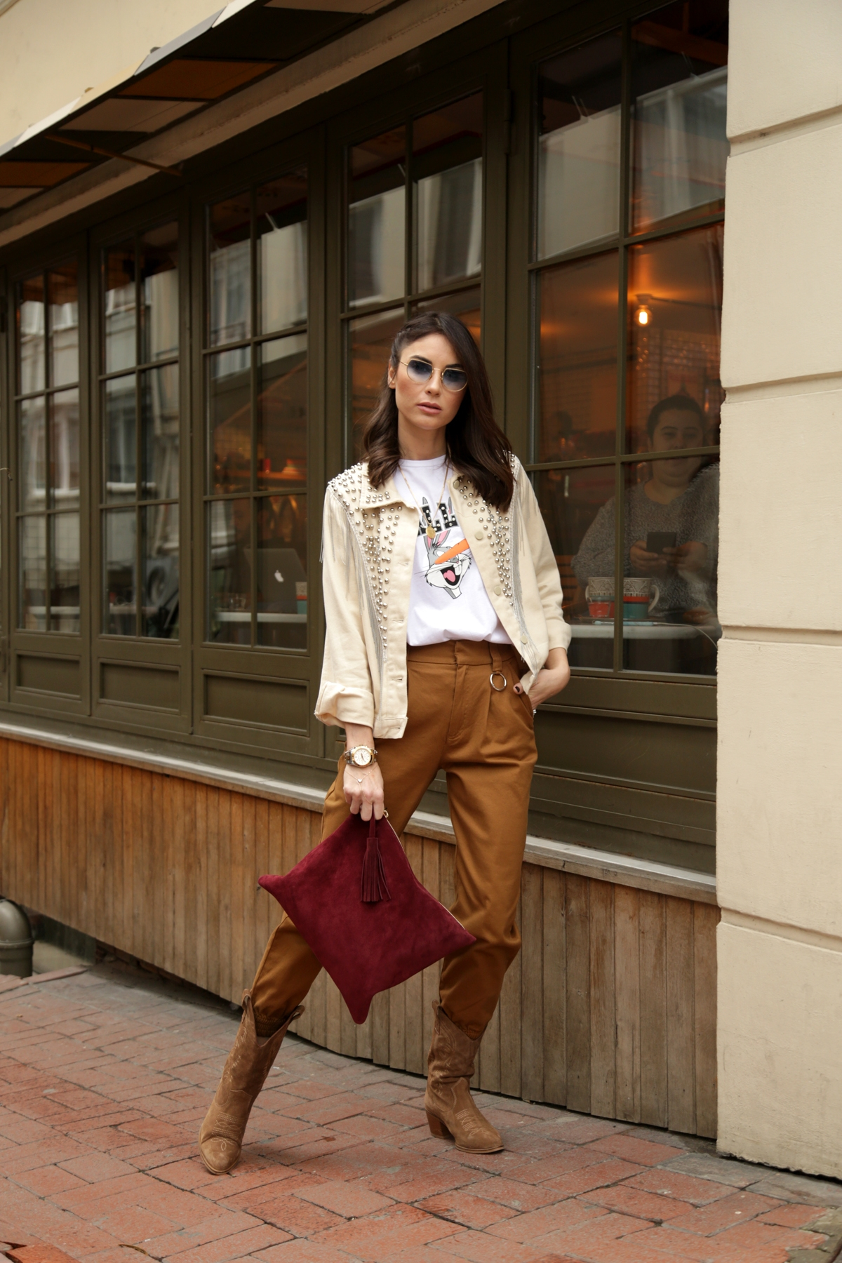 Bej Troklu Ceket D89358