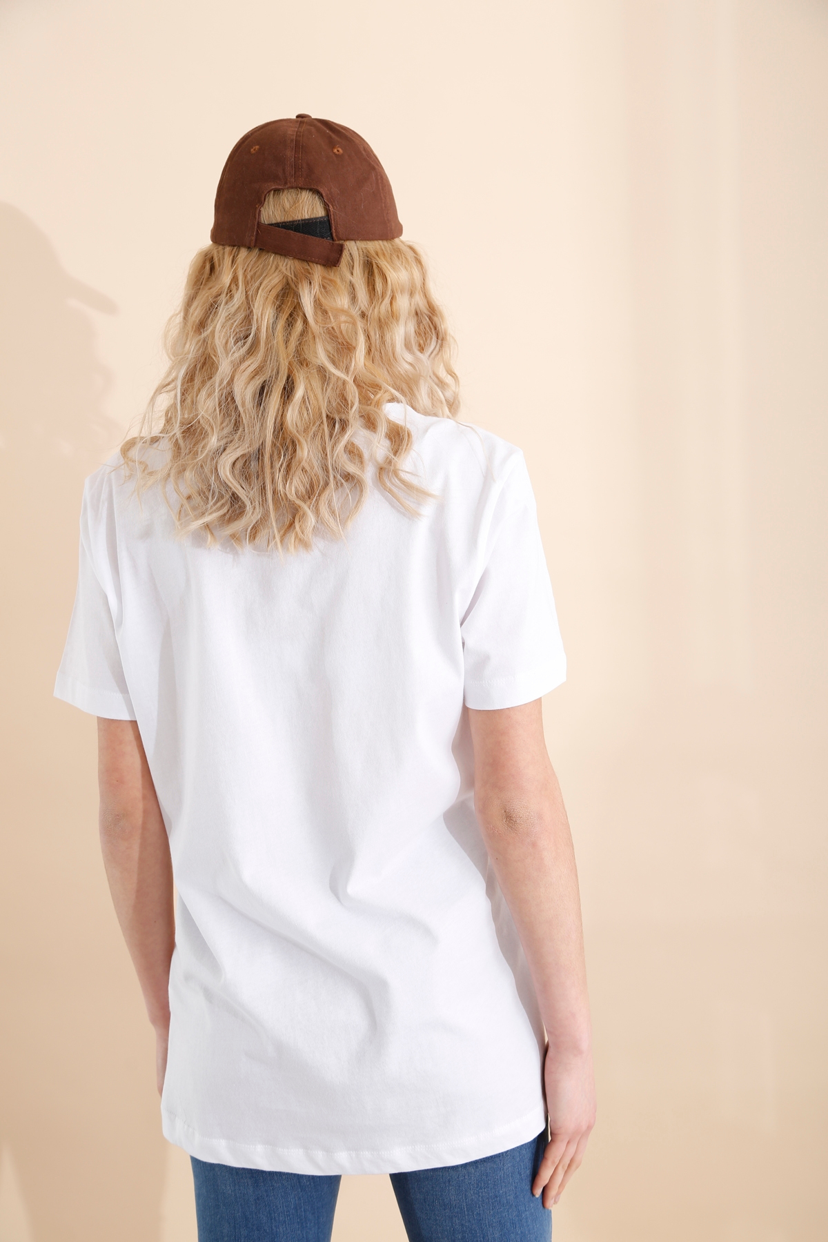Beyaz Ayıcık Baskılı Tshirt-4 210026