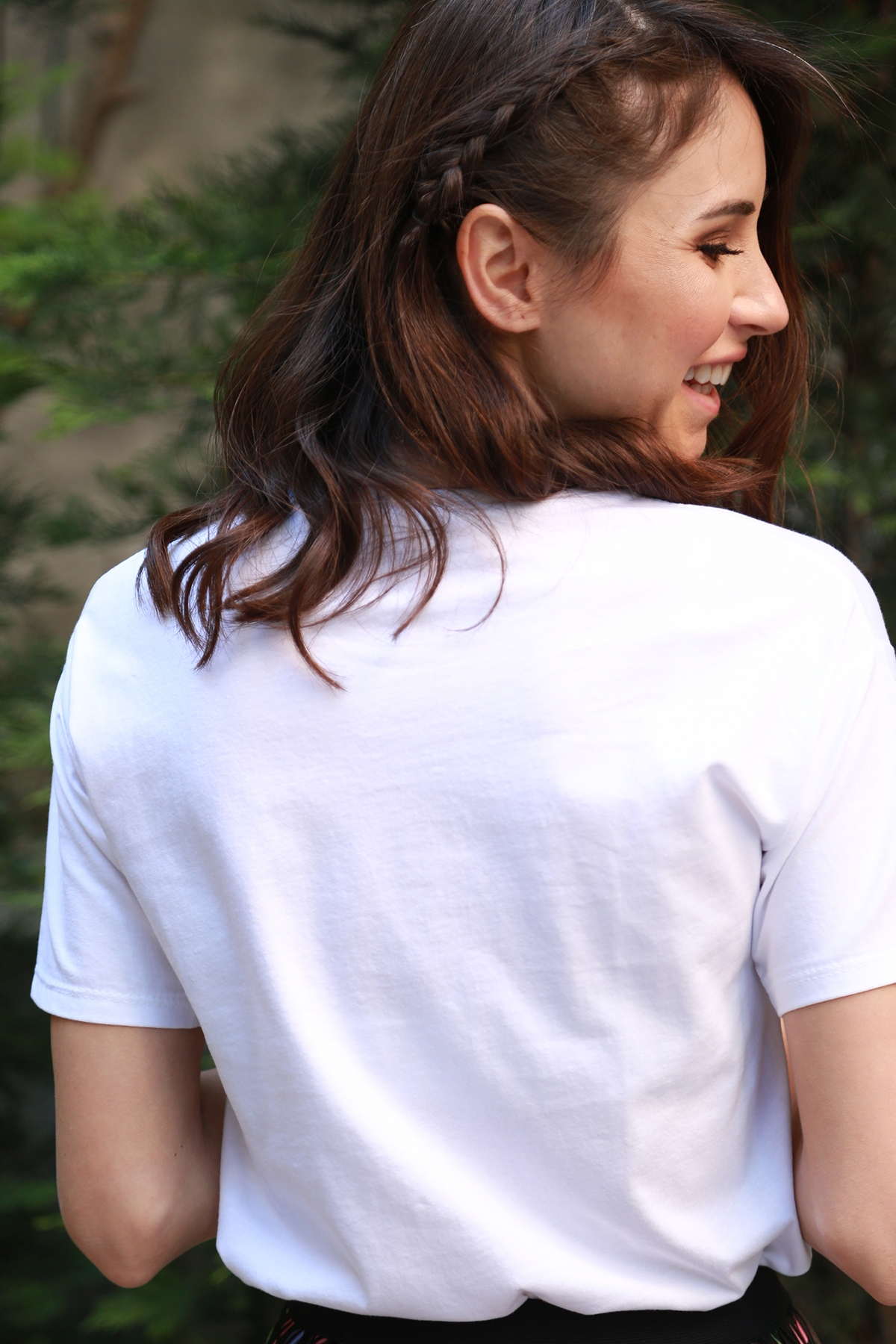 Beyaz Bandanalı Tshirt