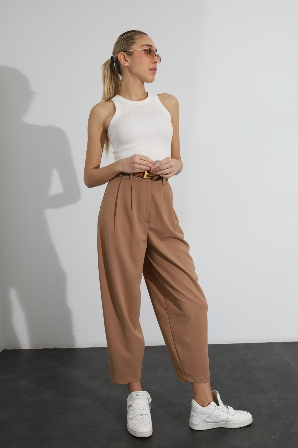 Beyaz Halter Yaka Atlet 23067