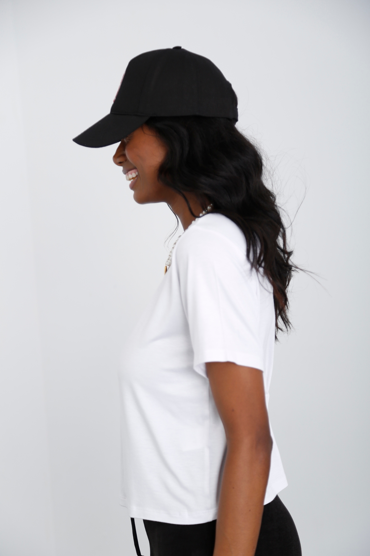 Beyaz Kısa Kol Basic Tshirt 0169