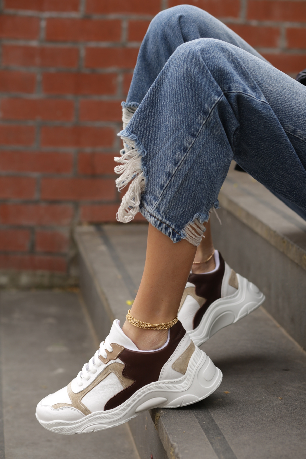 Beyaz Sneaker-20055 