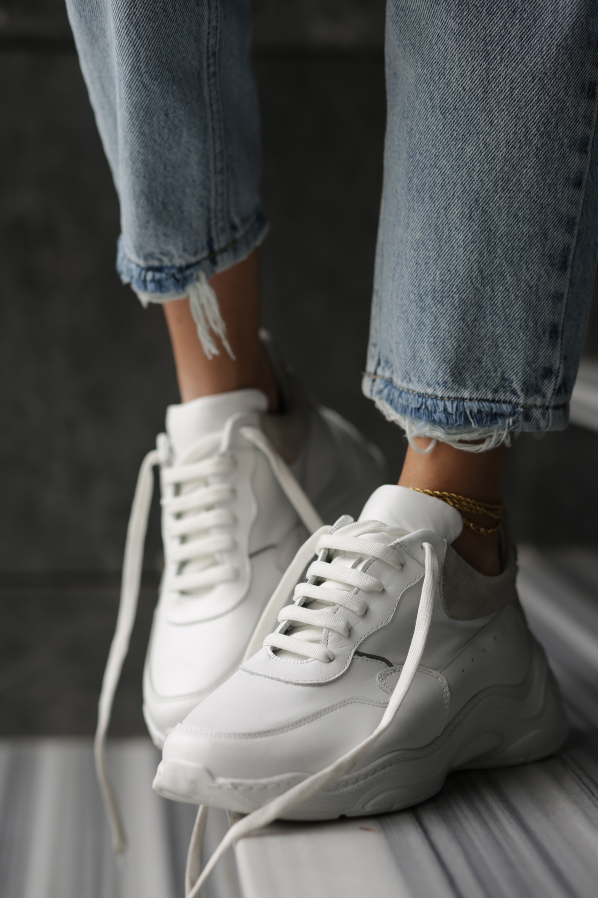 Beyaz Sneaker A19294