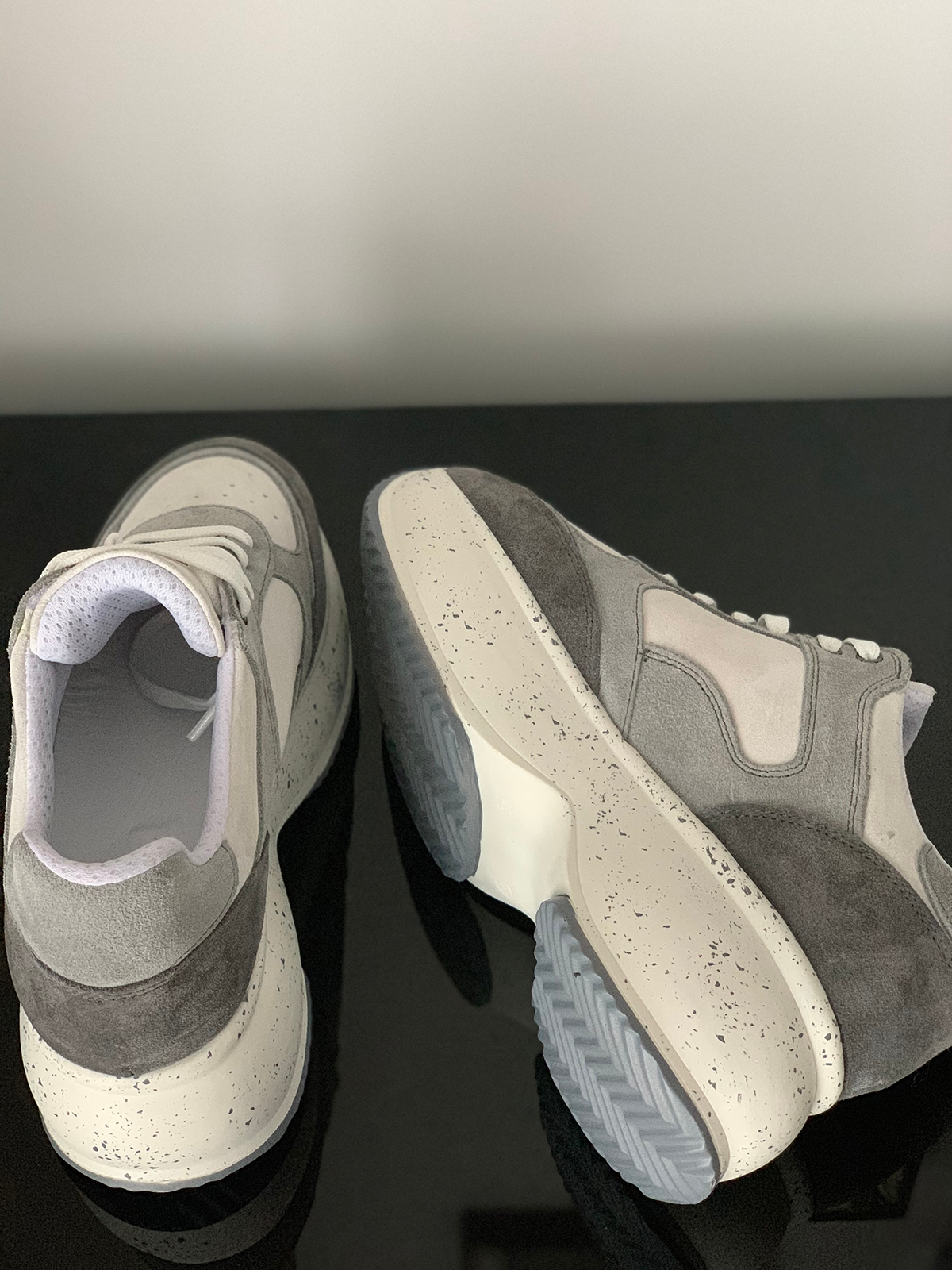 Beyaz Yüksek Taban Sneaker