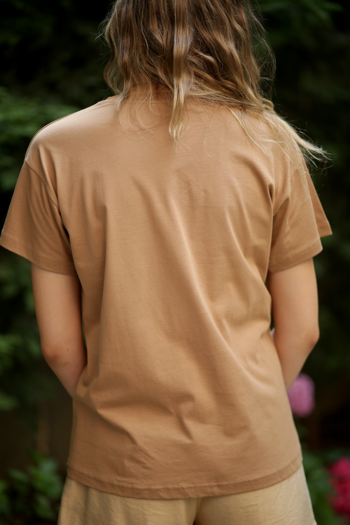 Camel Süper Baskılı Tshirt 18703