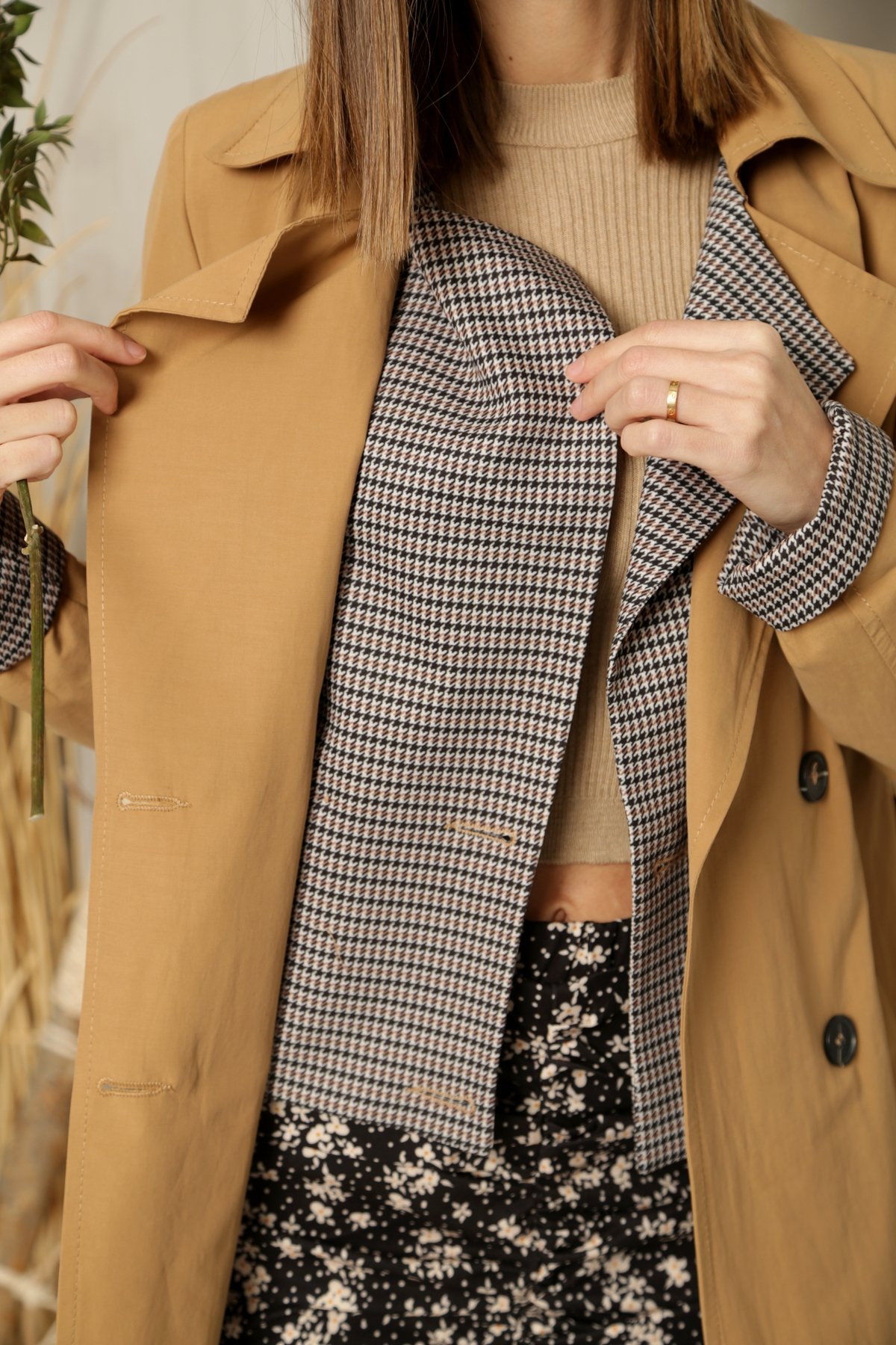 Camel Trenchcoat 87022